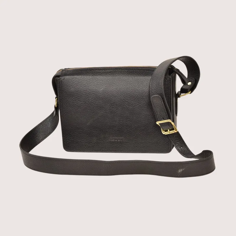 Angelica Shoulder Bag made by Aston leather