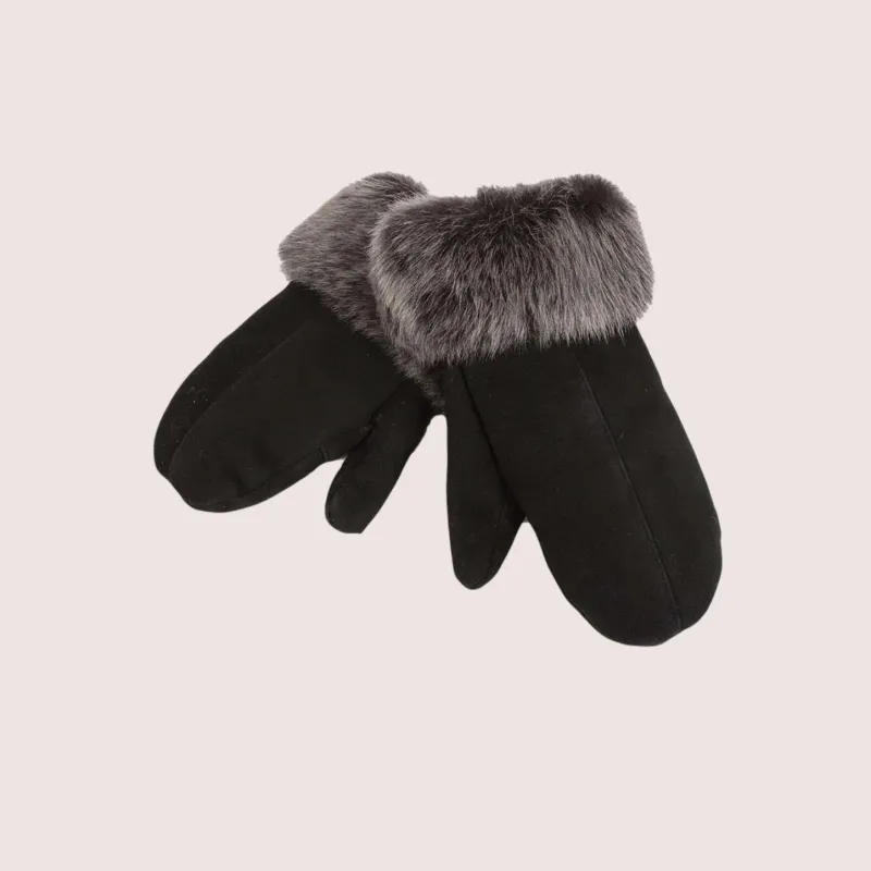 Alpena Sheepskin Mitten made by Aston leather