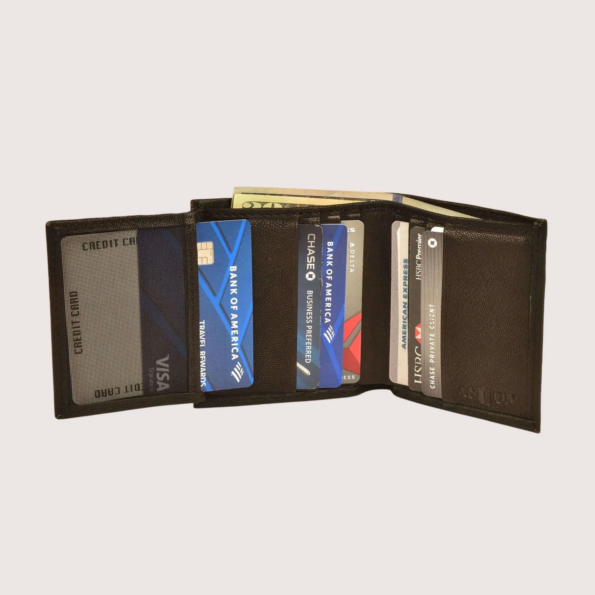 Alcott Trifold Wallet sold by Aston leather product image thumbnail 3