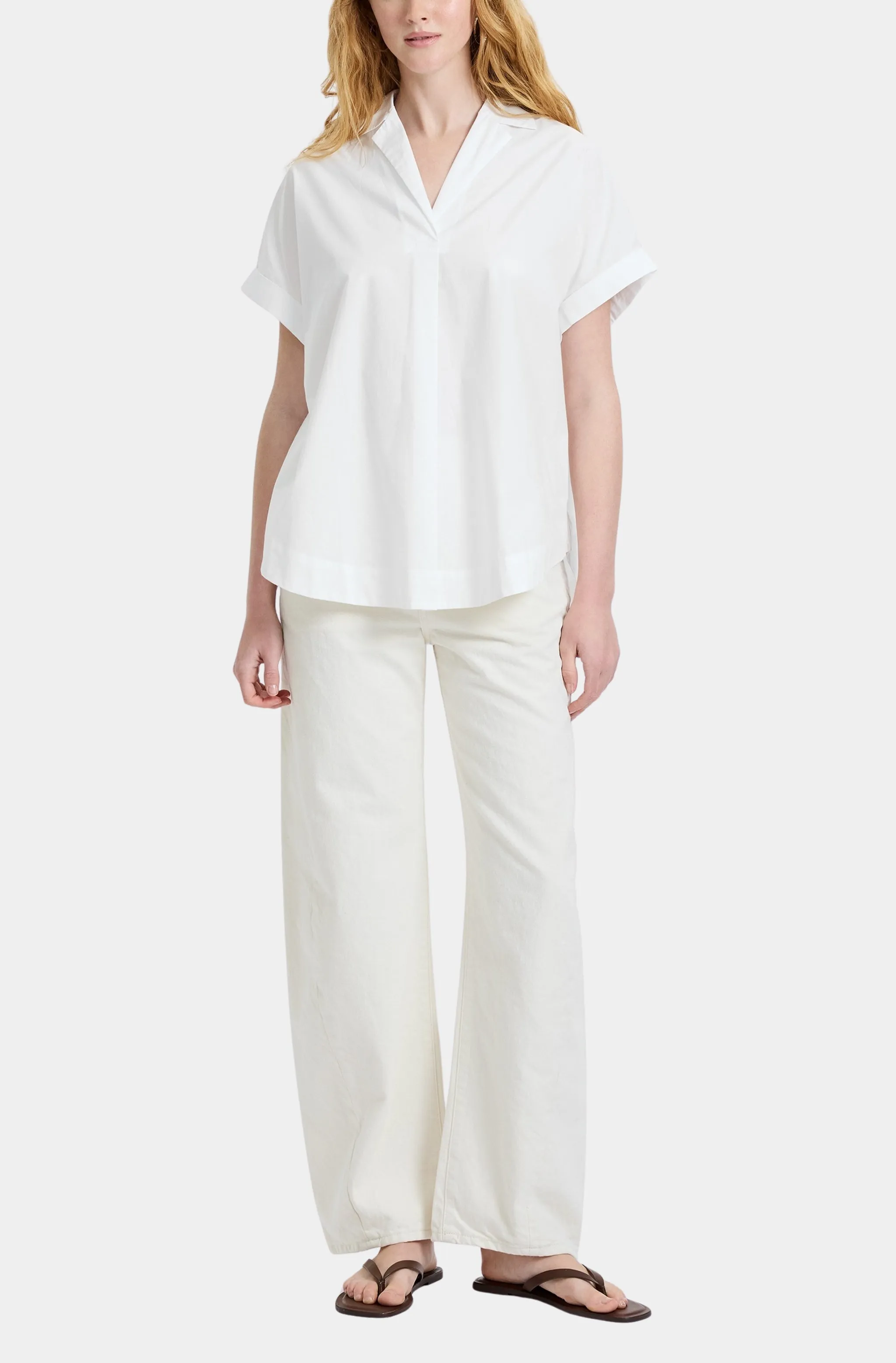 Poplin Collar Pullover sold by Hemline Chattanooga