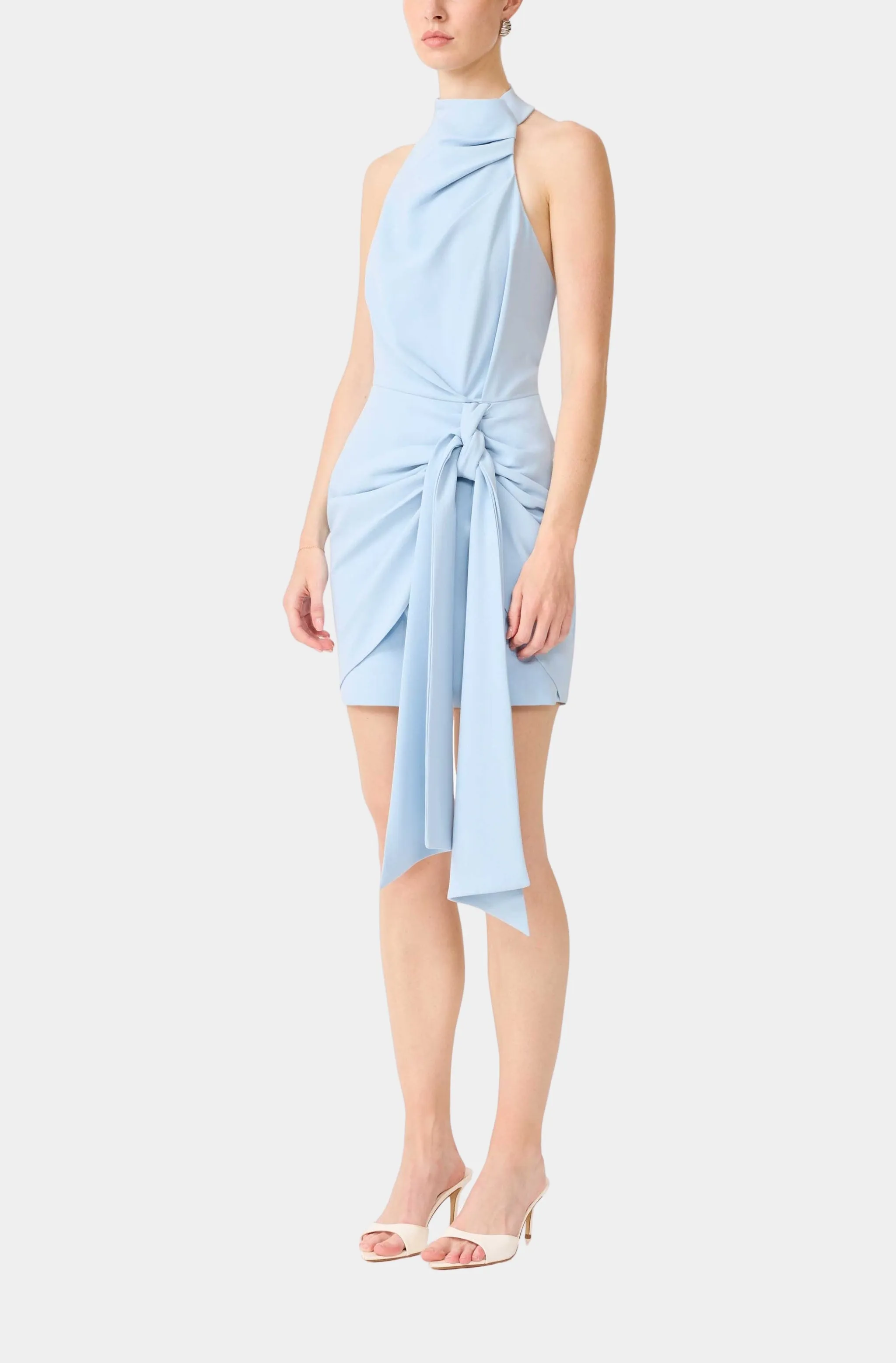 Anaya Halter Mini Dress In Blue sold by Hemline Chattanooga product image thumbnail 3
