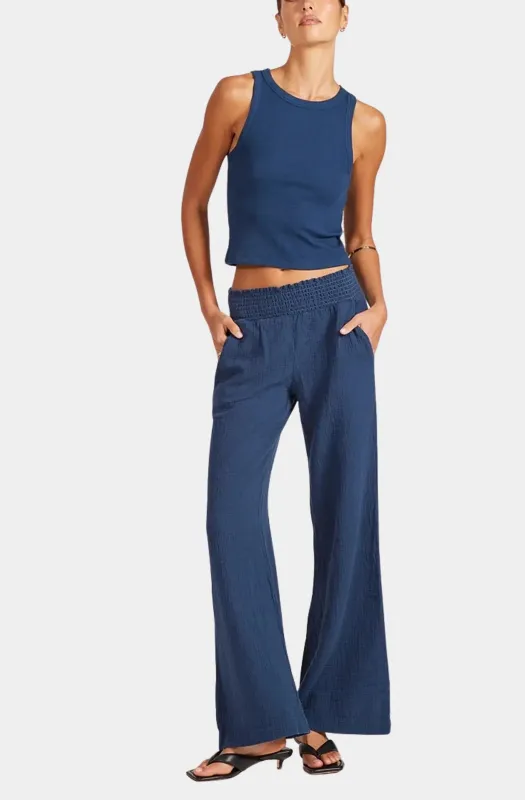 Wide Leg Beach Pant made by bobi