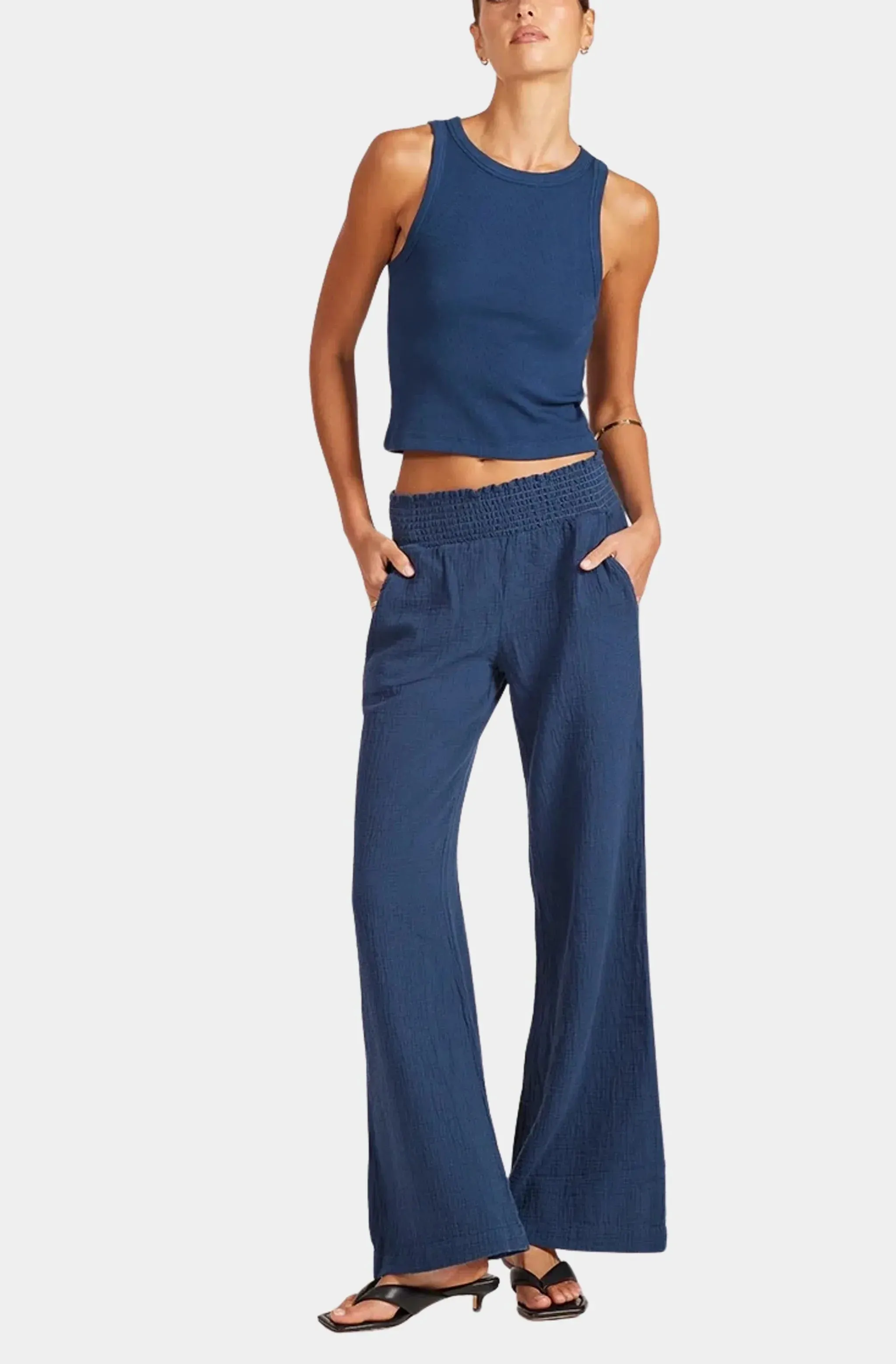 Wide Leg Beach Pant sold by Hemline Chattanooga