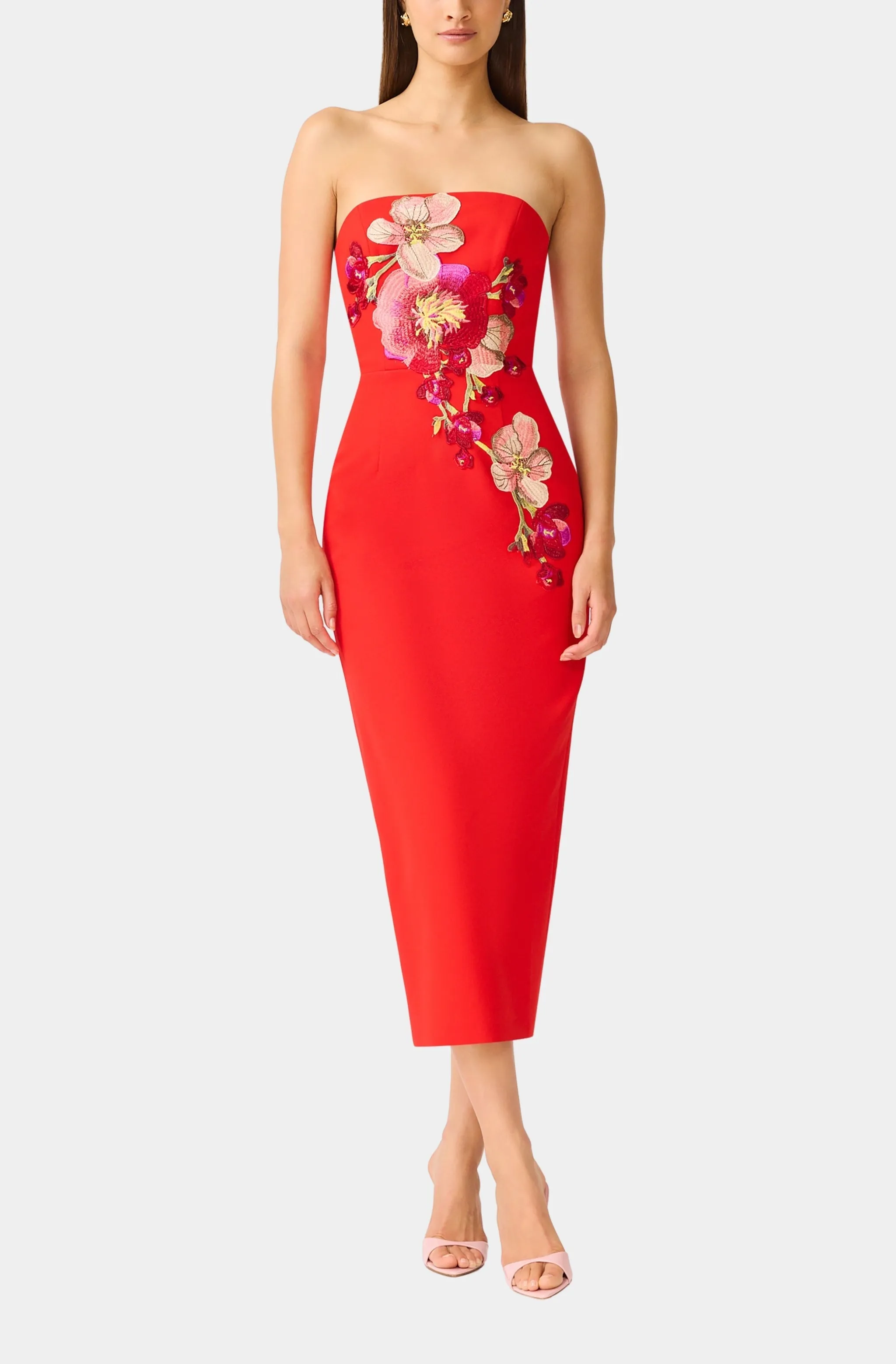 Fleurisca Column Midi Dress sold by Hemline Chattanooga product image thumbnail 3