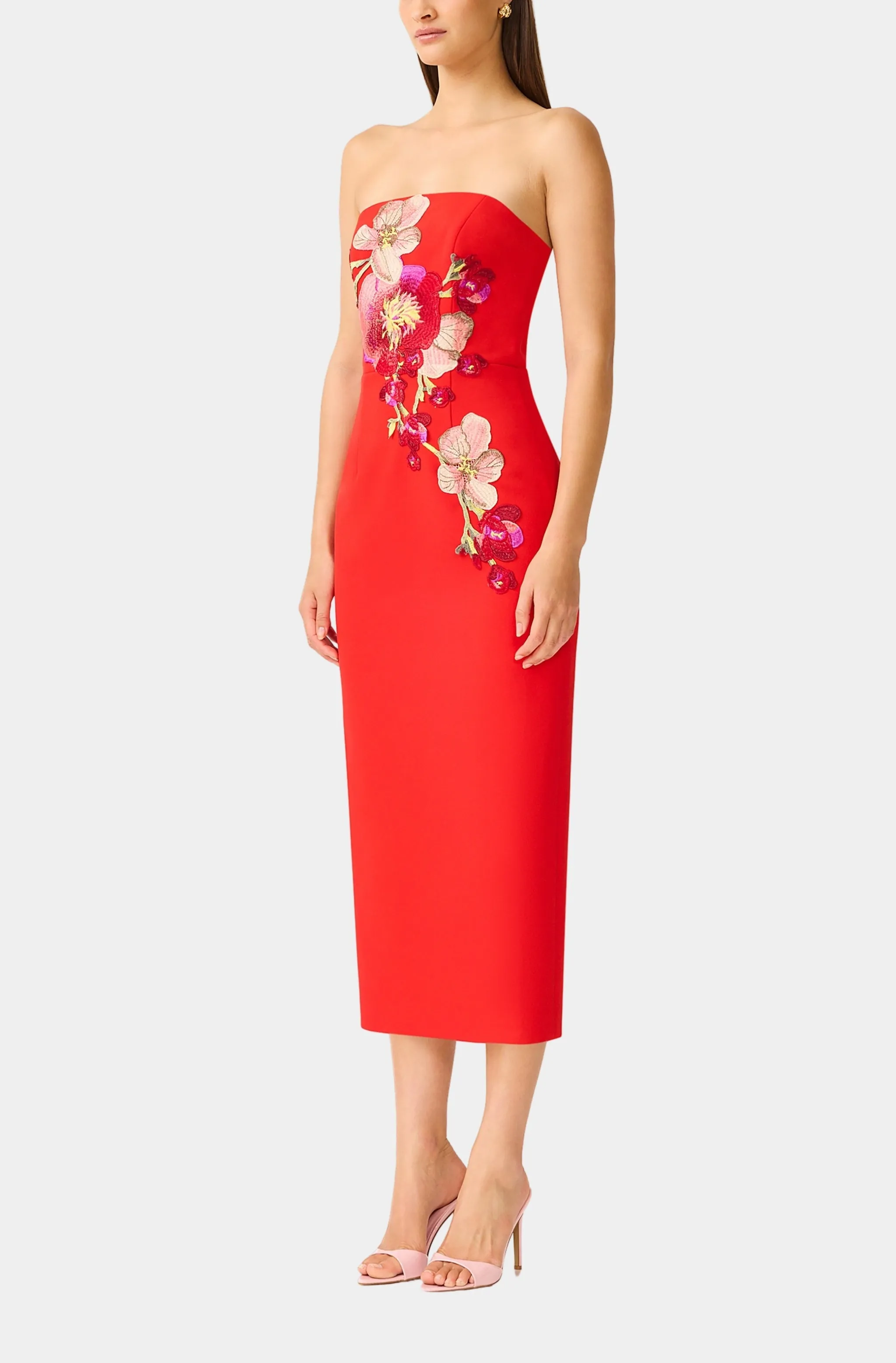 Fleurisca Column Midi Dress sold by Hemline Chattanooga product image thumbnail 2