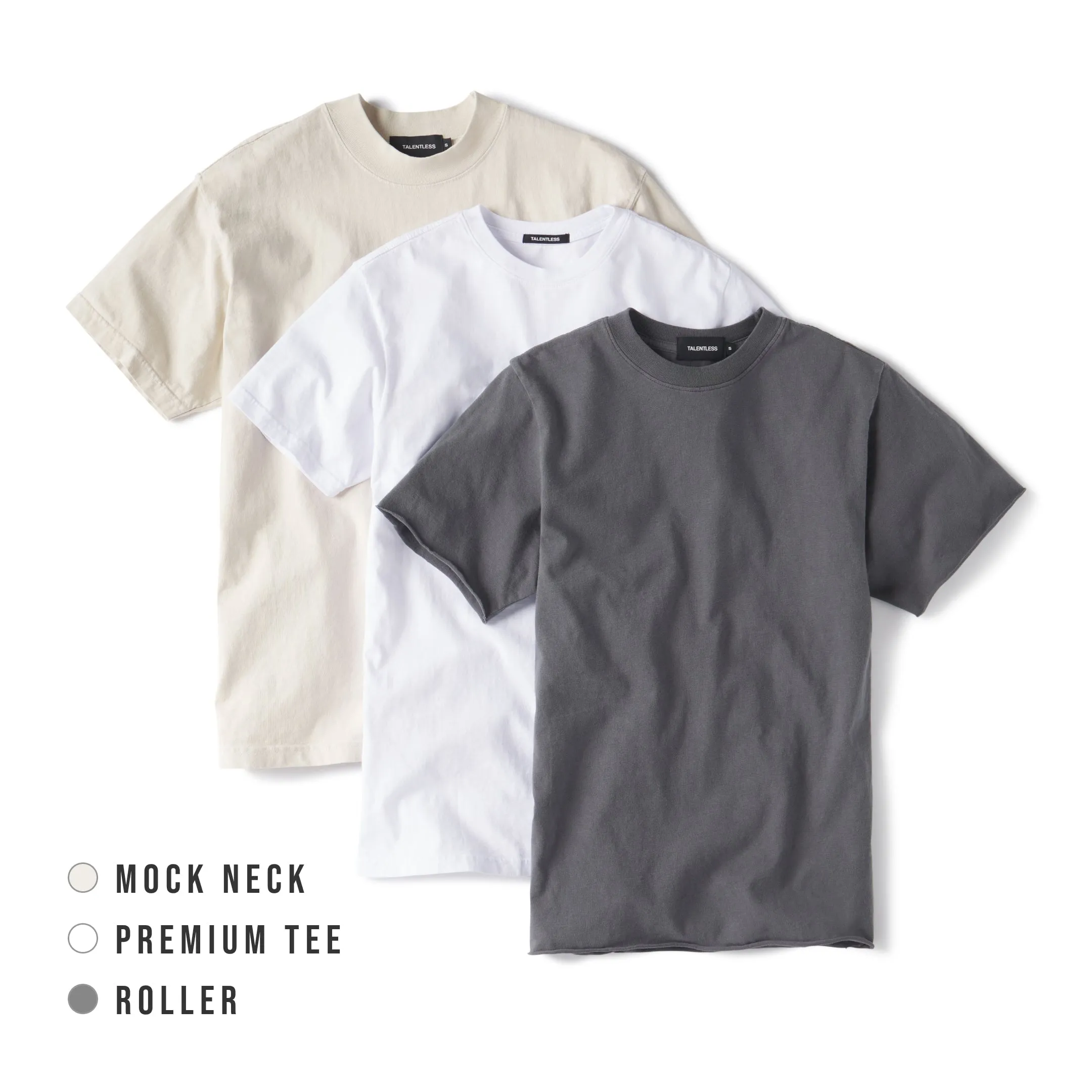 MENS ESSENTIAL ASSORTED TEE 3 PACK sold by Talentless
