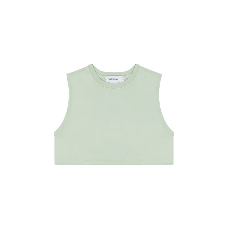 WOMENS SLEEVELESS CROP TEE sold by Talentless