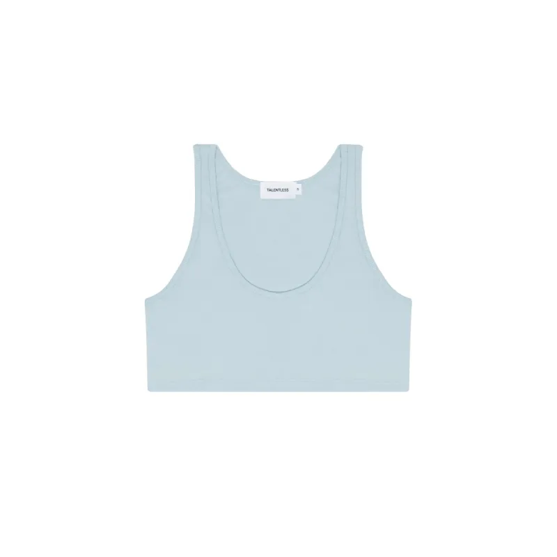 WOMENS BASIC CROP TANK sold by Talentless