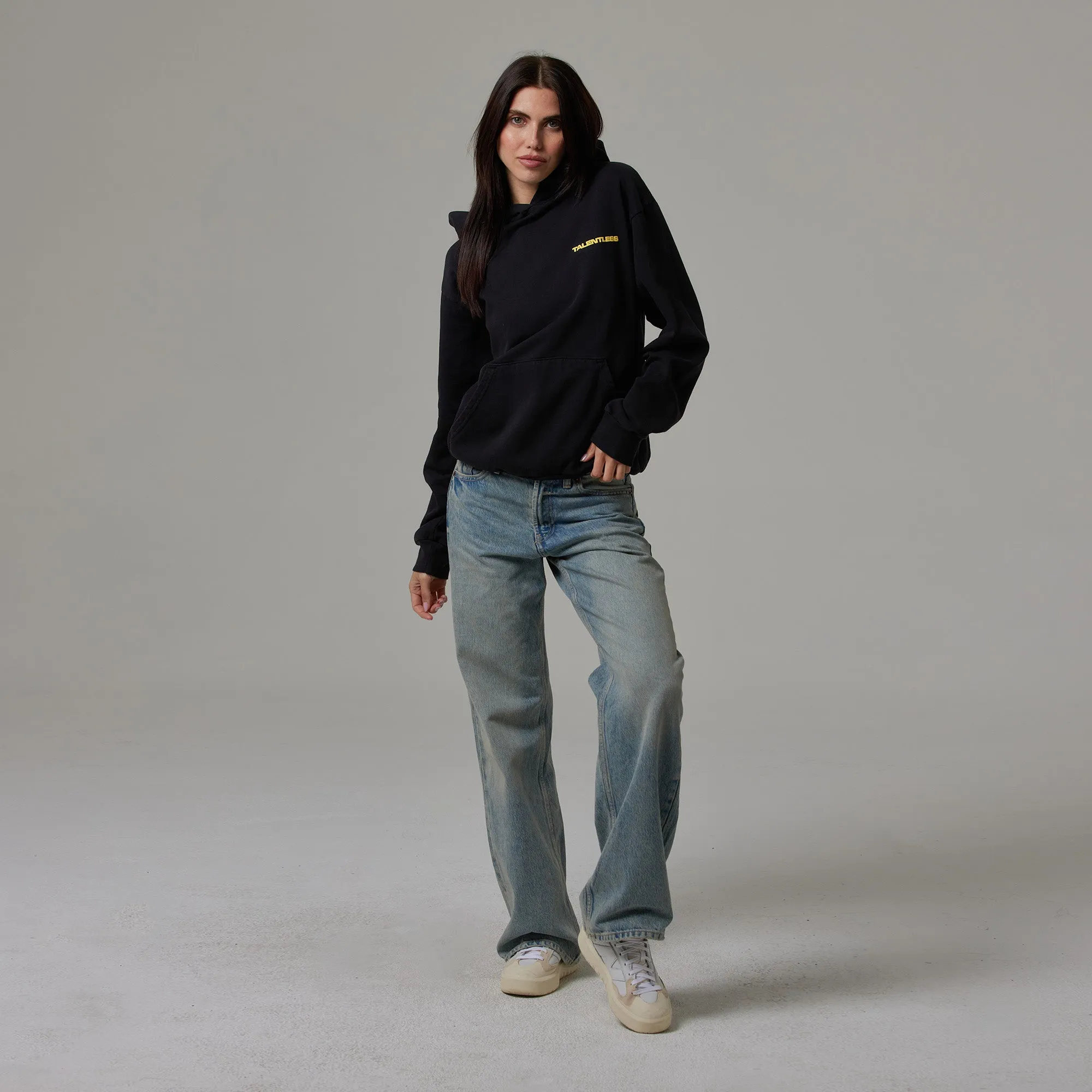 WOMENS LIGHTWEIGHT HOODIE - STACK GRAPHIC sold by Talentless product image thumbnail 5