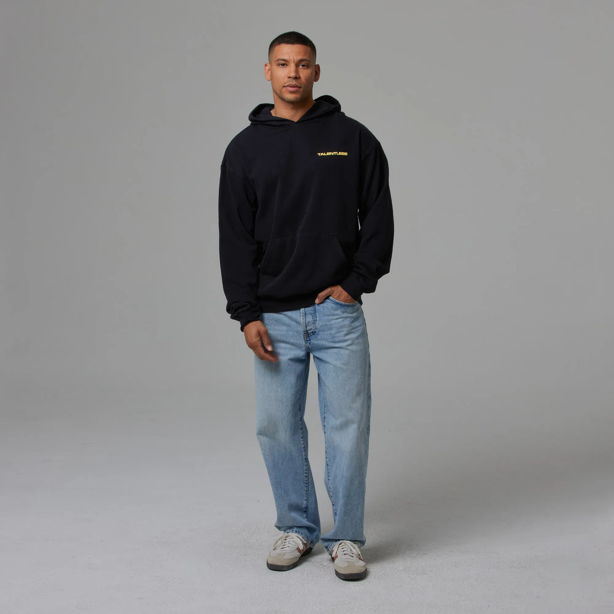 MENS LIGHTWEIGHT HOODIE - STACK GRAPHIC sold by Talentless product image thumbnail 5