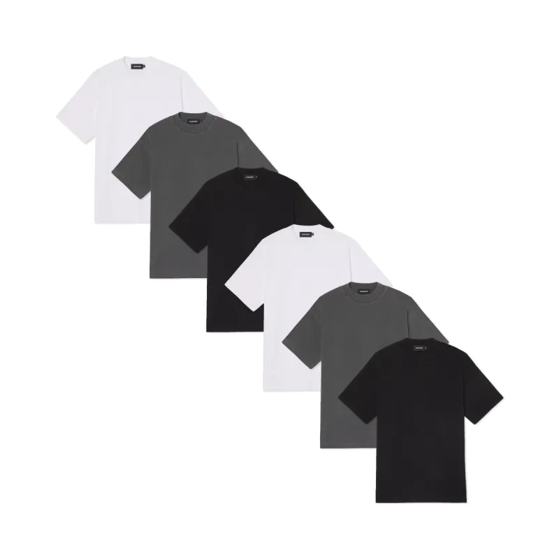 MENS MOCK NECK TEE 6 PACK sold by Talentless