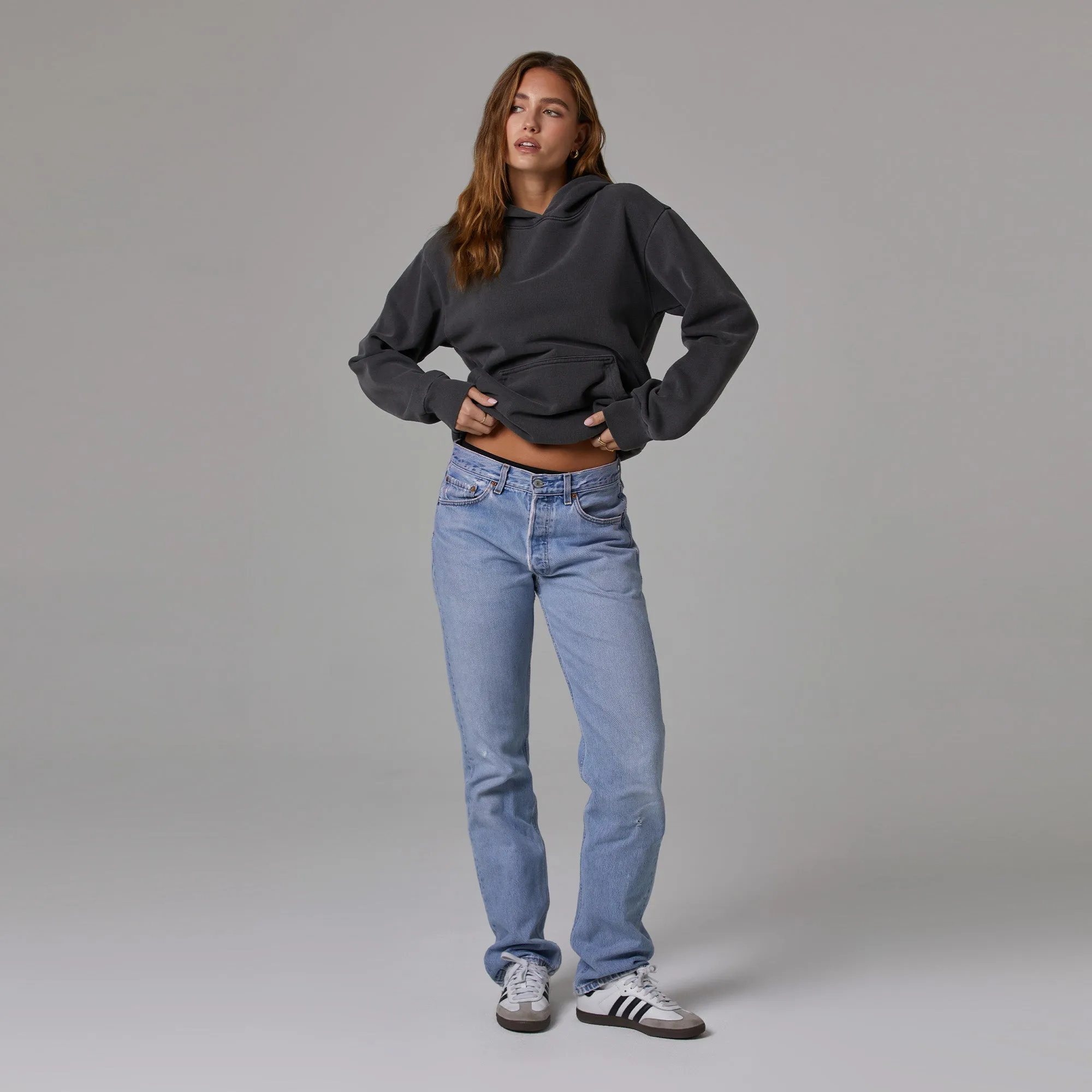 WOMENS HEAVYWEIGHT HOODIE sold by Talentless product image thumbnail 5