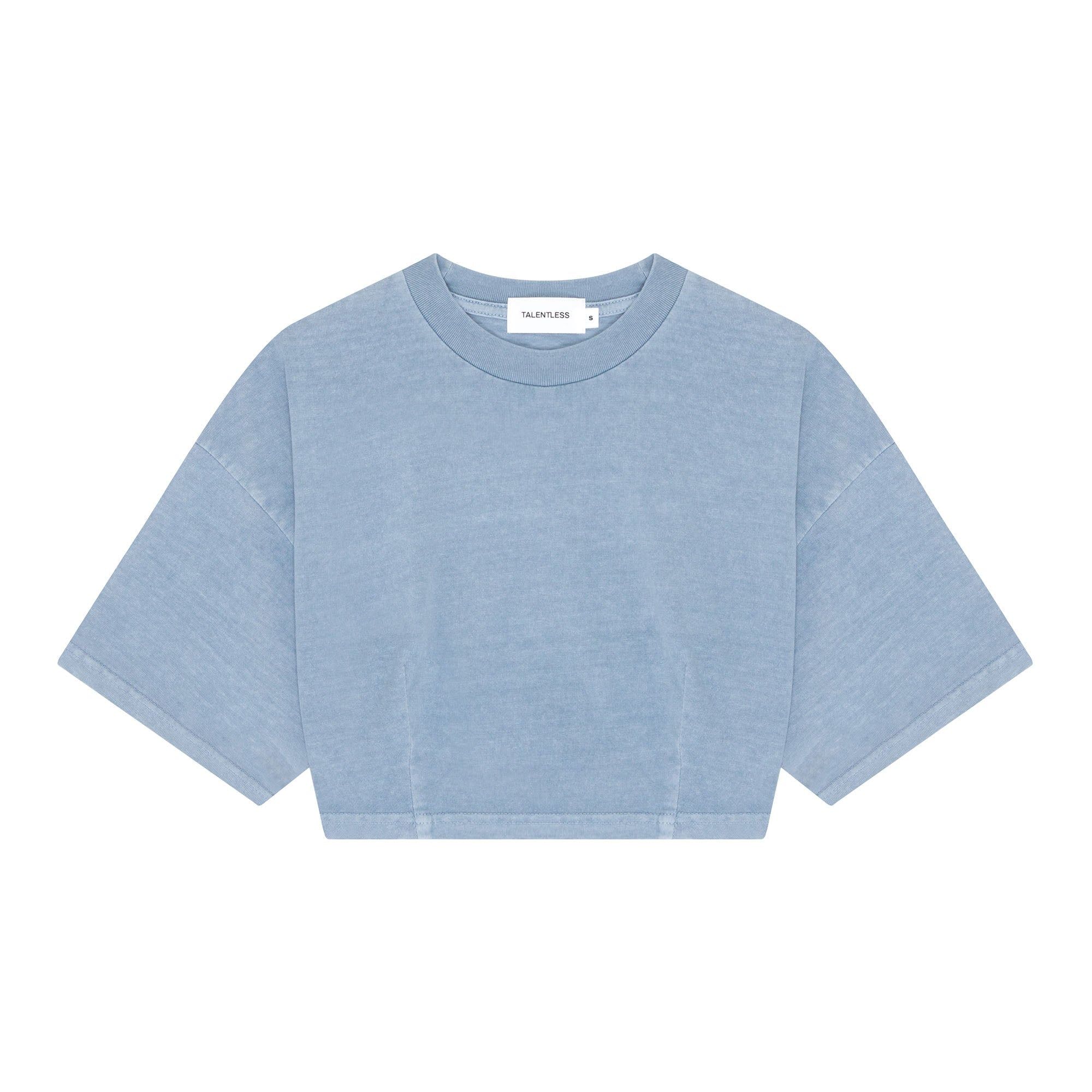 WOMENS CROP DARTED TEE sold by Talentless