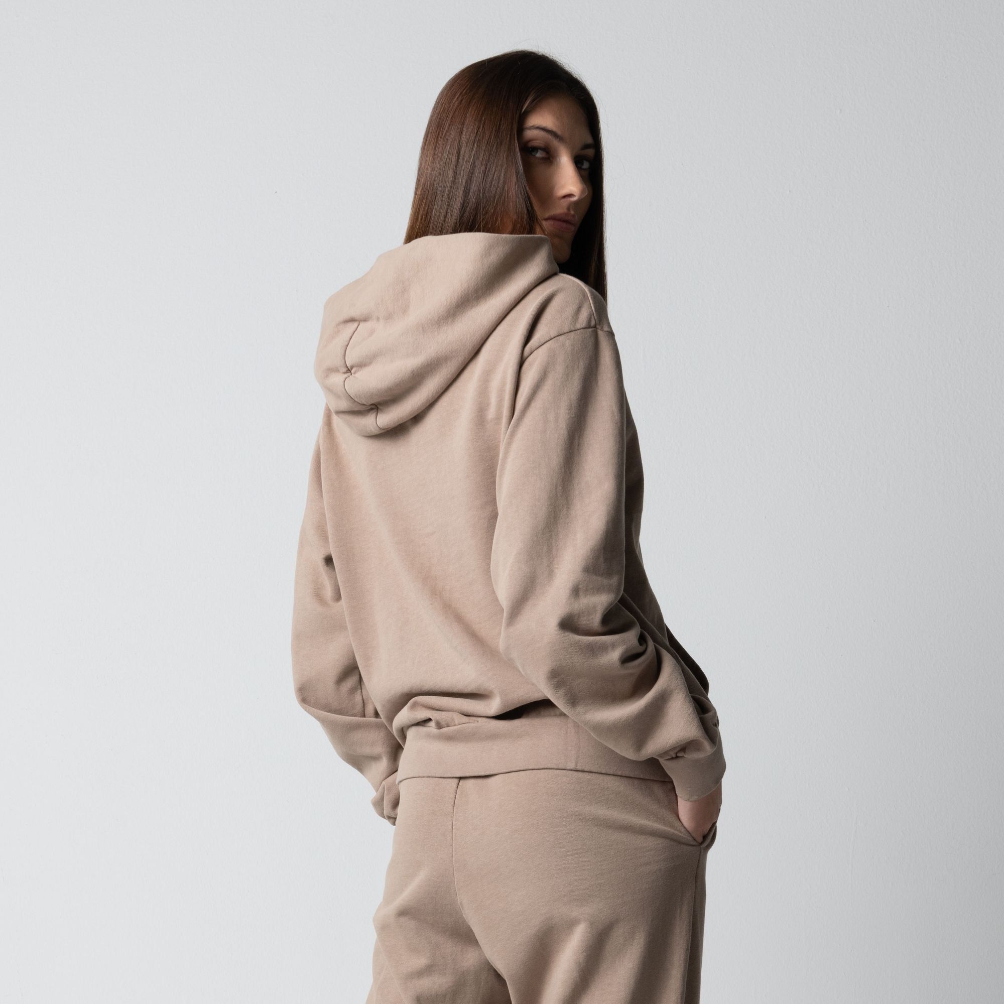 WOMENS LIGHTWEIGHT HOODIE - NUDES sold by Talentless product image thumbnail 4