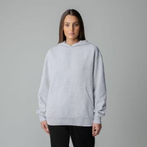 WOMENS HEAVYWEIGHT HOODIE - ASH HEATHER GREY sold by Talentless