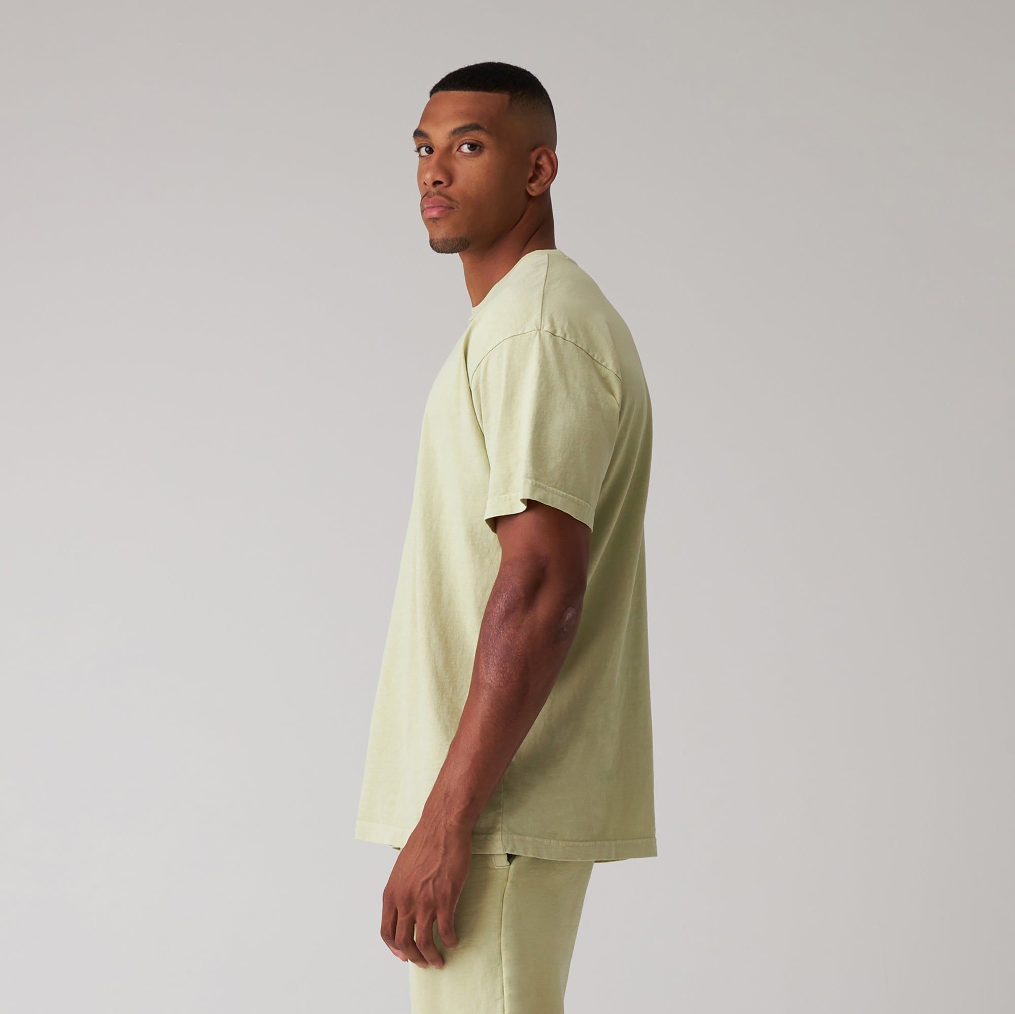 MENS DROP SHOULDER TEE sold by Talentless product image thumbnail 4