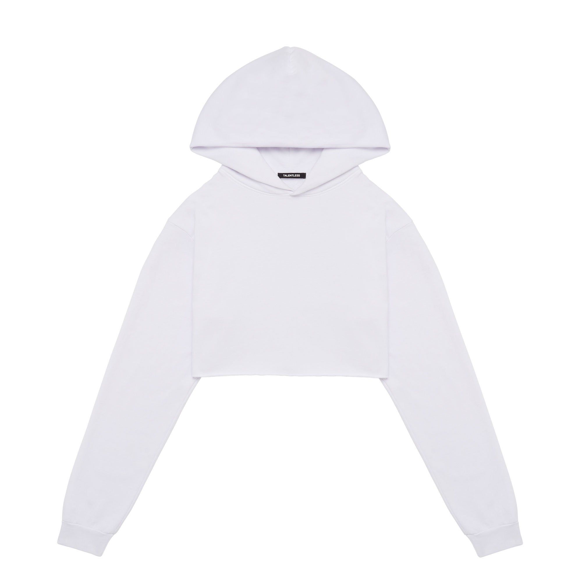 WOMENS LIGHTWEIGHT CROPPED HOODIE sold by Talentless product image thumbnail 10