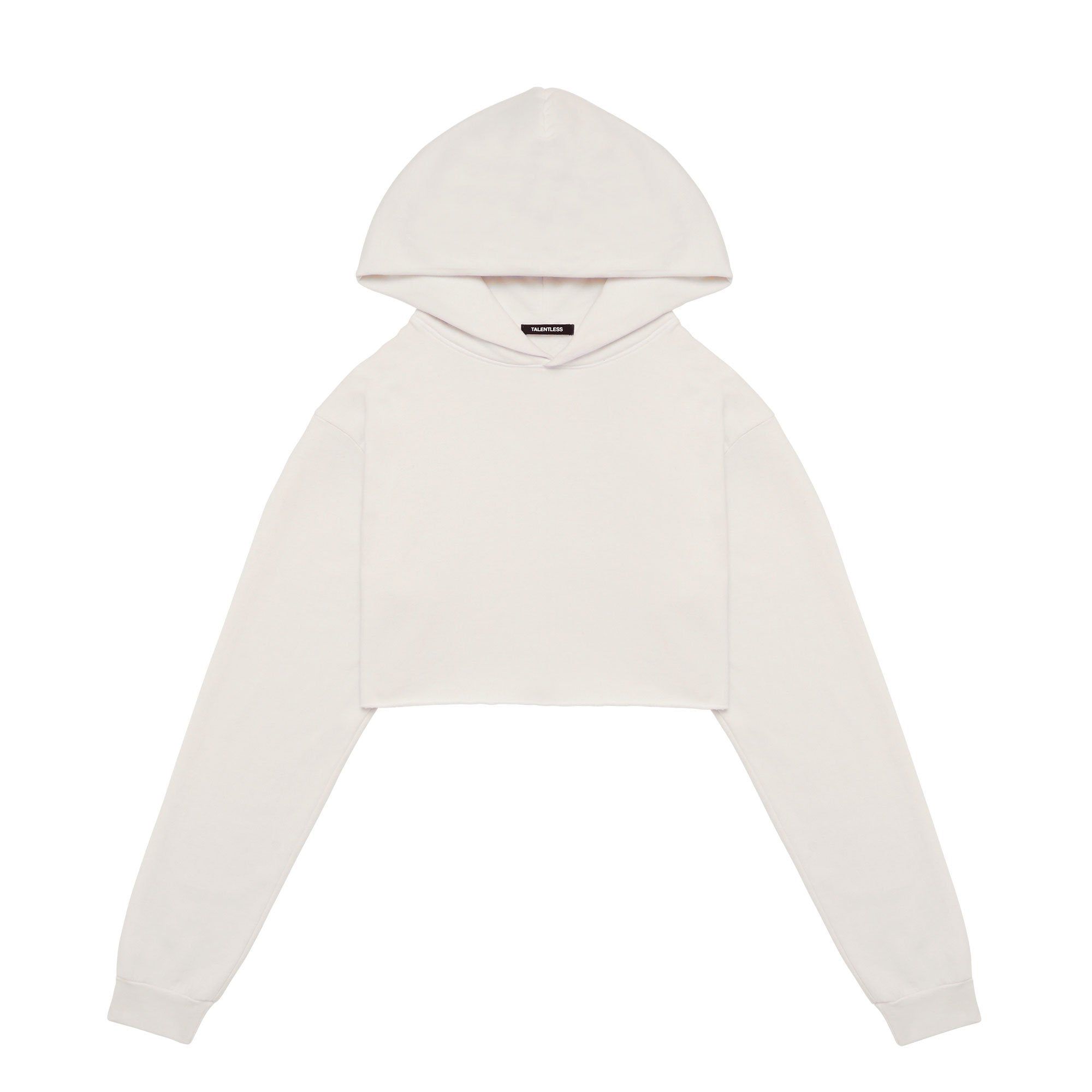 WOMENS LIGHTWEIGHT CROPPED HOODIE sold by Talentless product image thumbnail 6