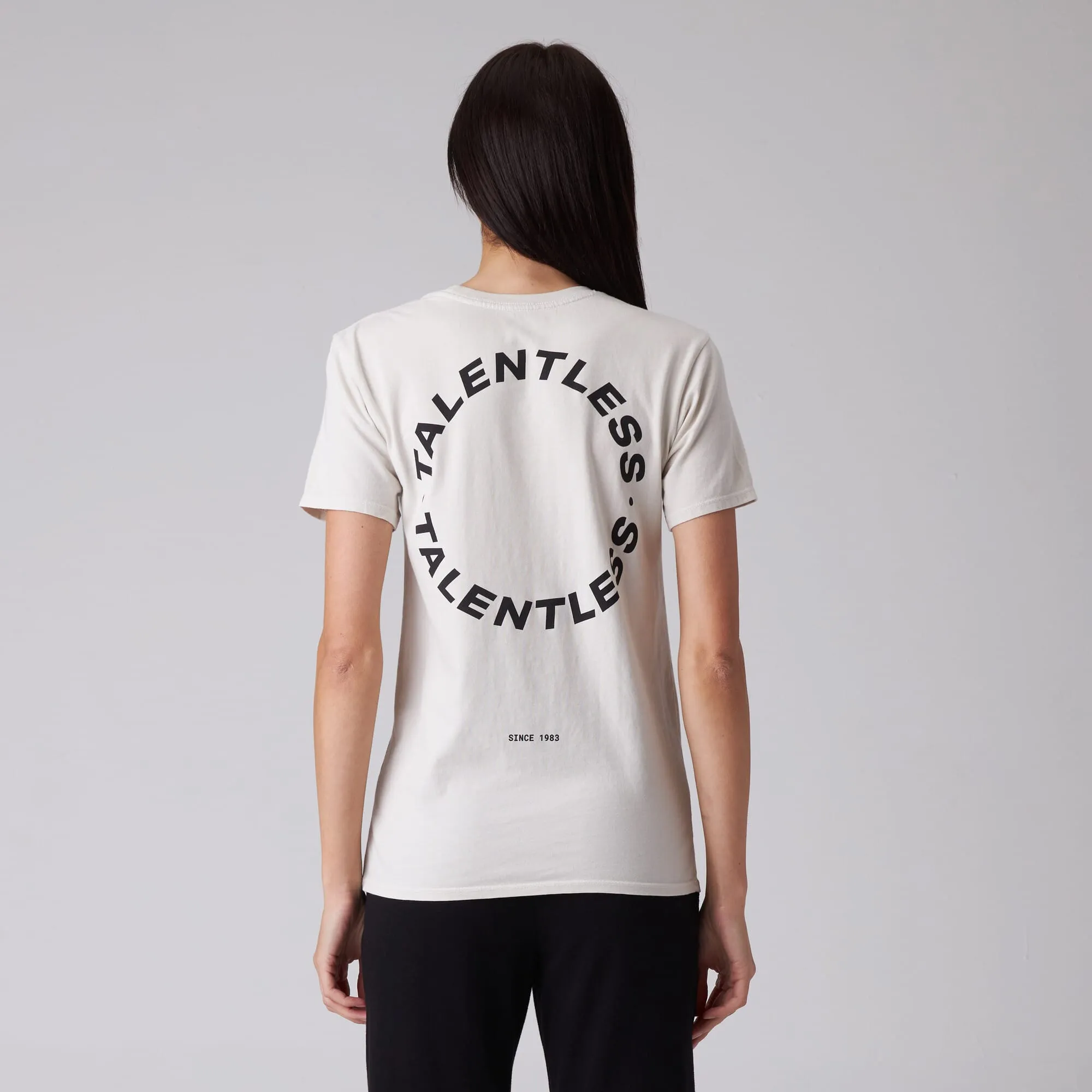 WOMENS CIRCLE LOGO TEE - FS sold by Talentless product image thumbnail 3
