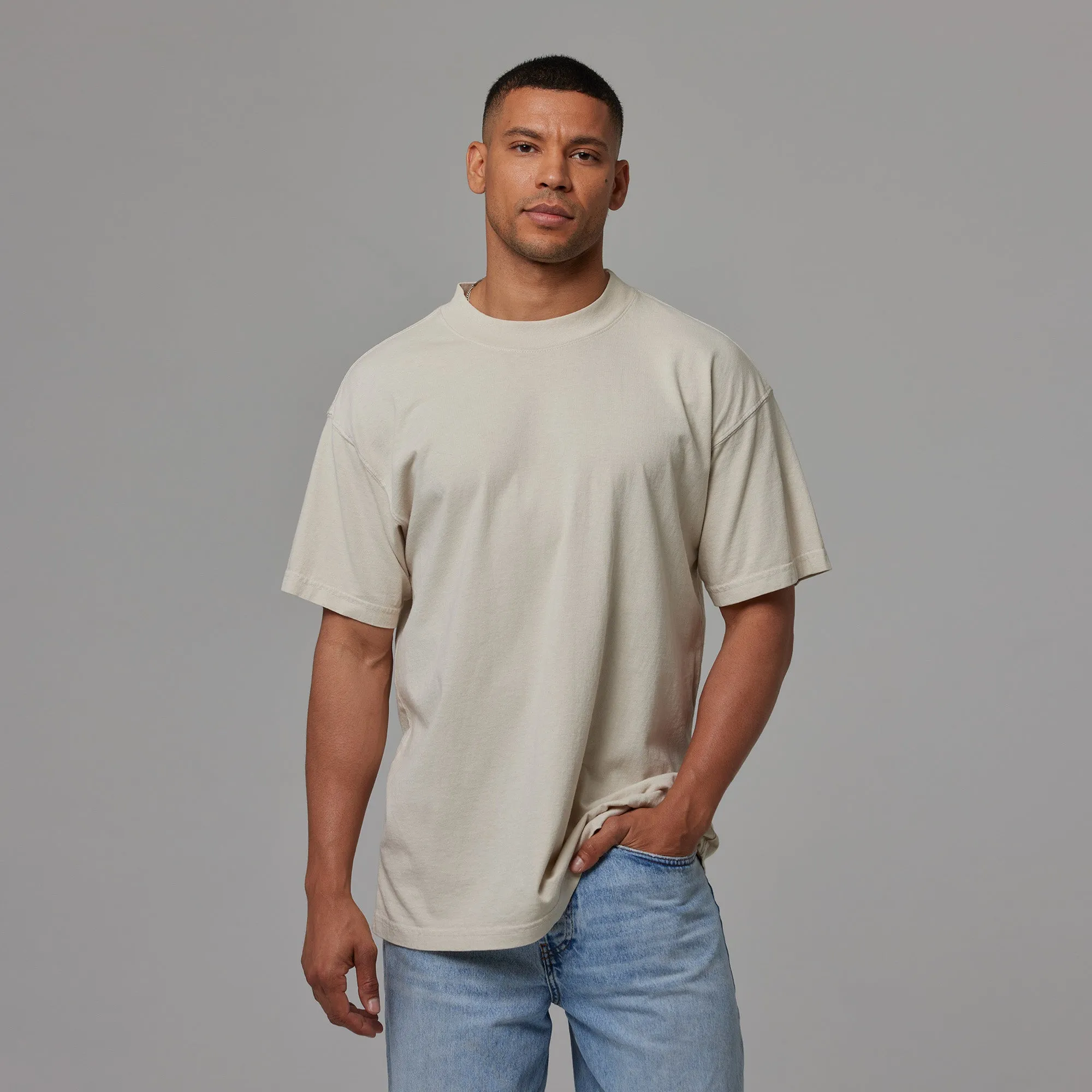 MENS MOCK NECK TEE 9 PACK sold by Talentless product image thumbnail 3
