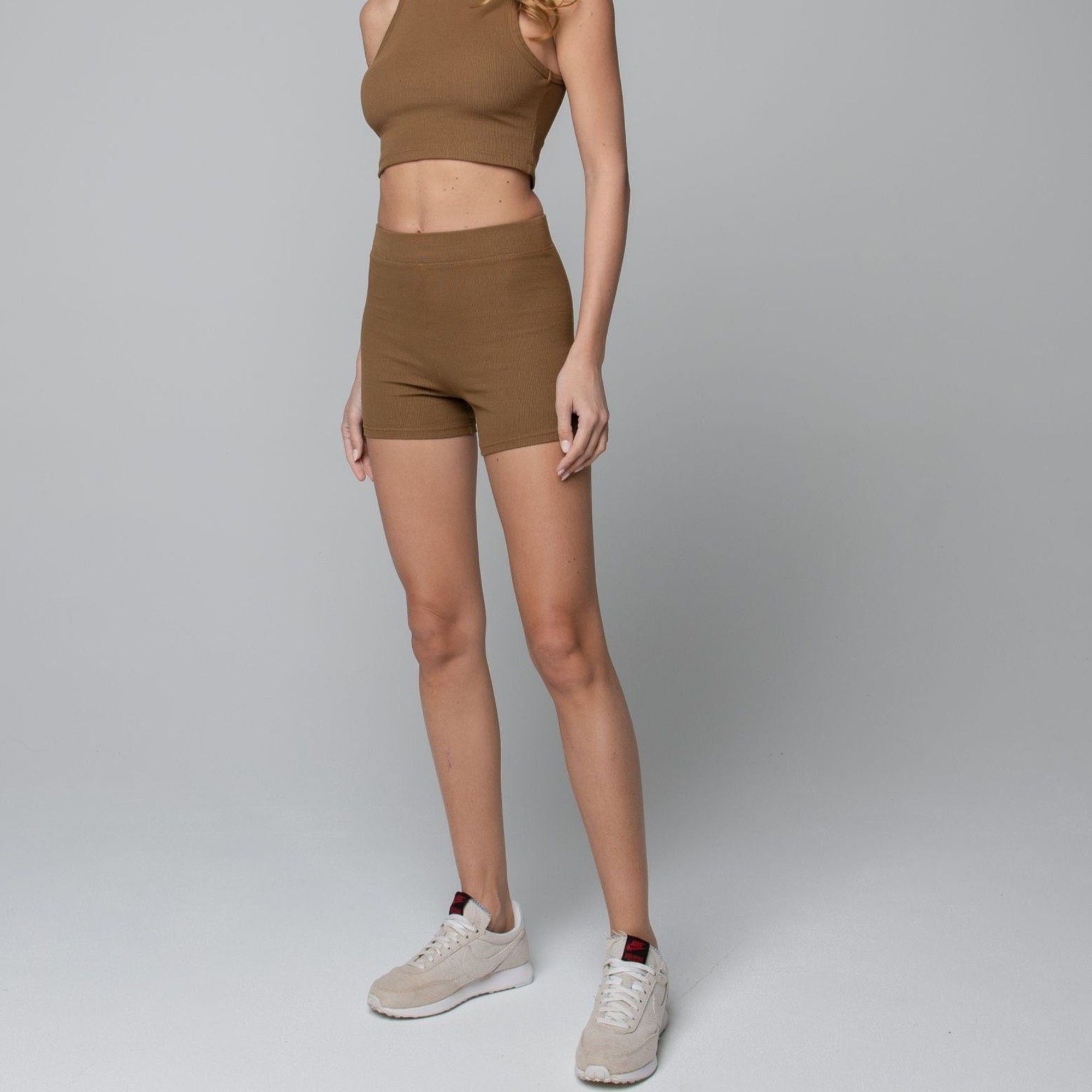 RIB SHORTS 3” - MID CENTURY sold by Talentless product image thumbnail 3