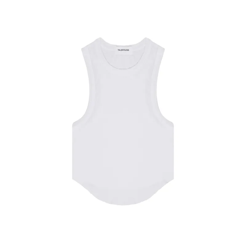 WOMENS SCALLOP TANK sold by Talentless