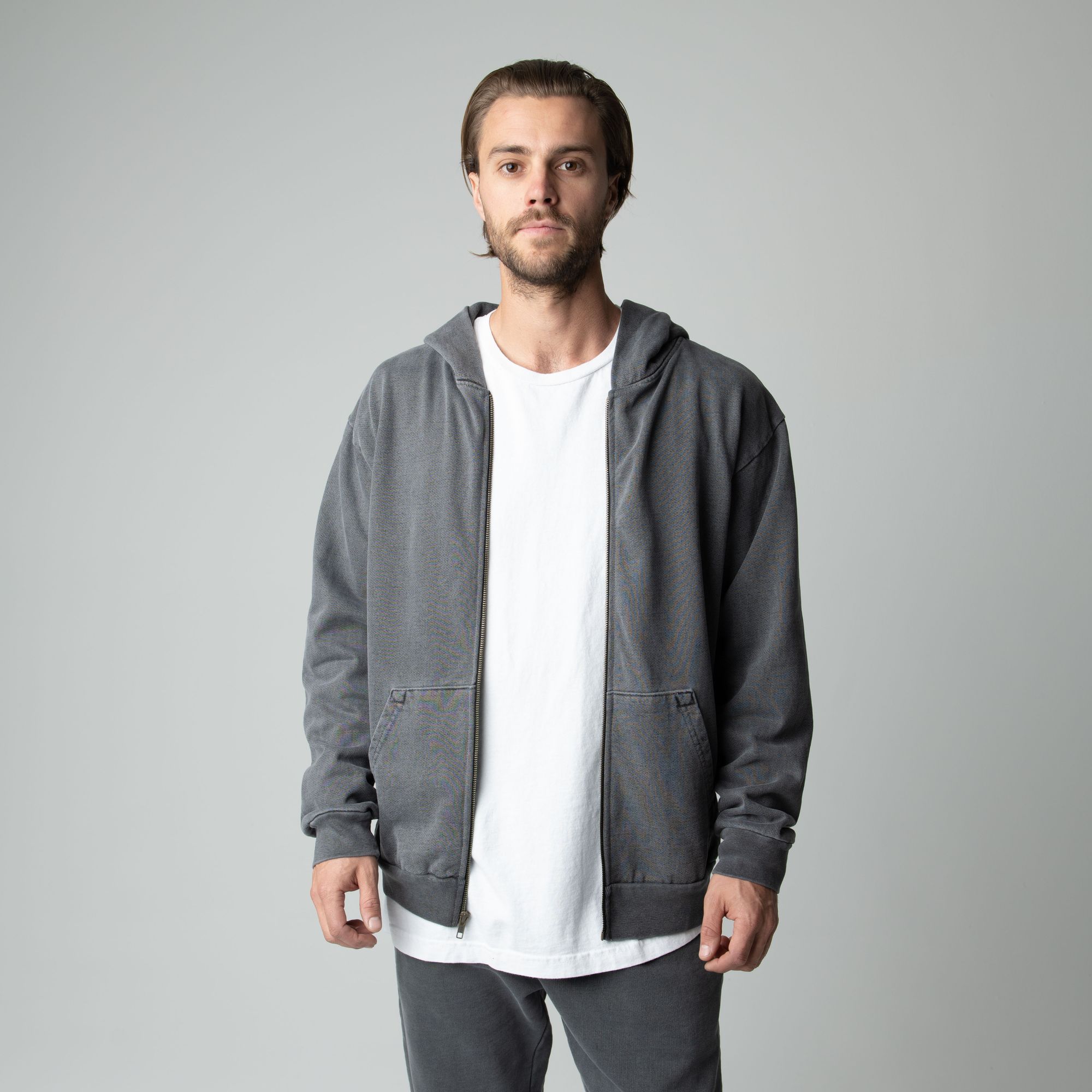 MENS PREMIUM ZIP UP HOODIE sold by Talentless product image thumbnail 2