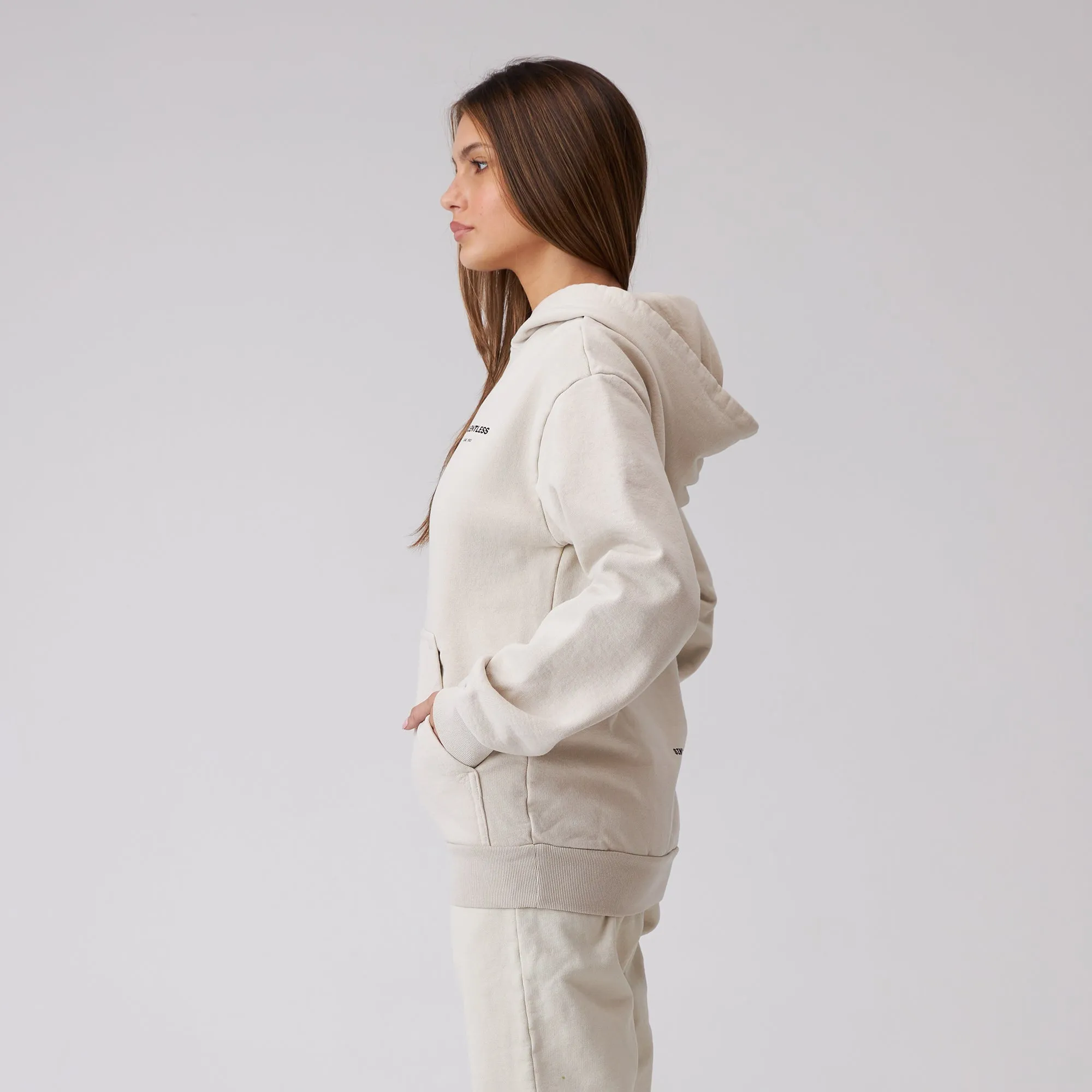 WOMENS CIRCLE LOGO HOODIE - FS sold by Talentless product image thumbnail 3