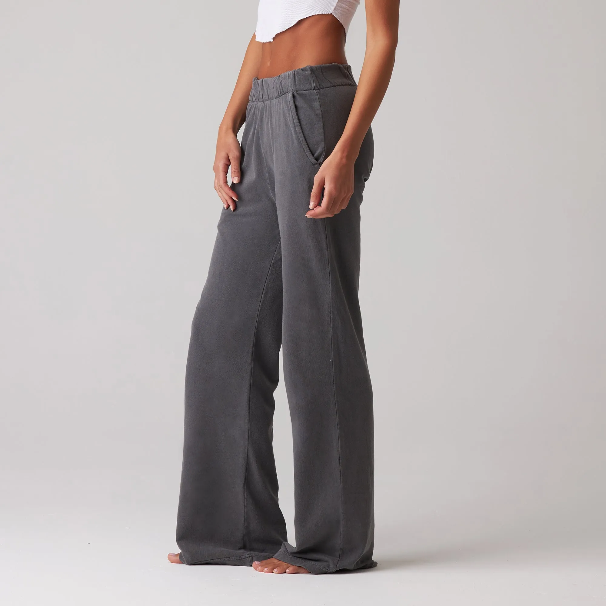 WOMENS FRENCH TERRY LOUNGE PANT sold by Talentless product image thumbnail 3