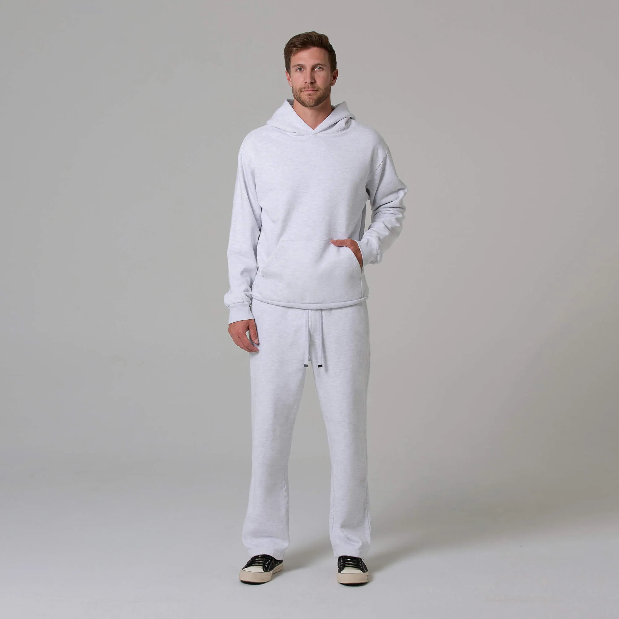 MENS HEATHER HEAVYWEIGHT HOODIE sold by Talentless product image thumbnail 5