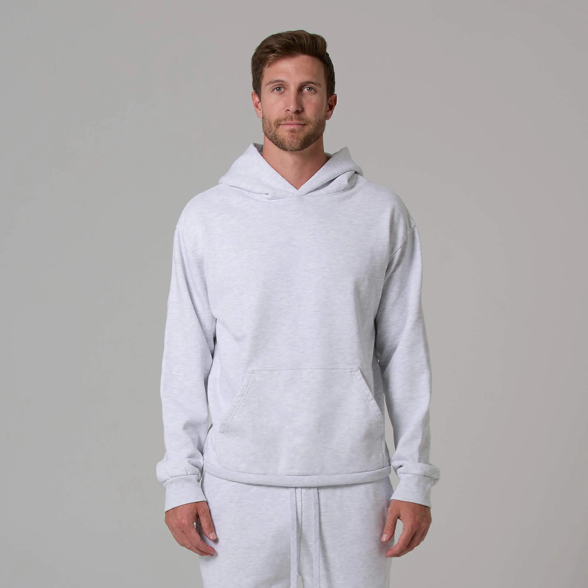 MENS HEATHER HEAVYWEIGHT HOODIE sold by Talentless product image thumbnail 2
