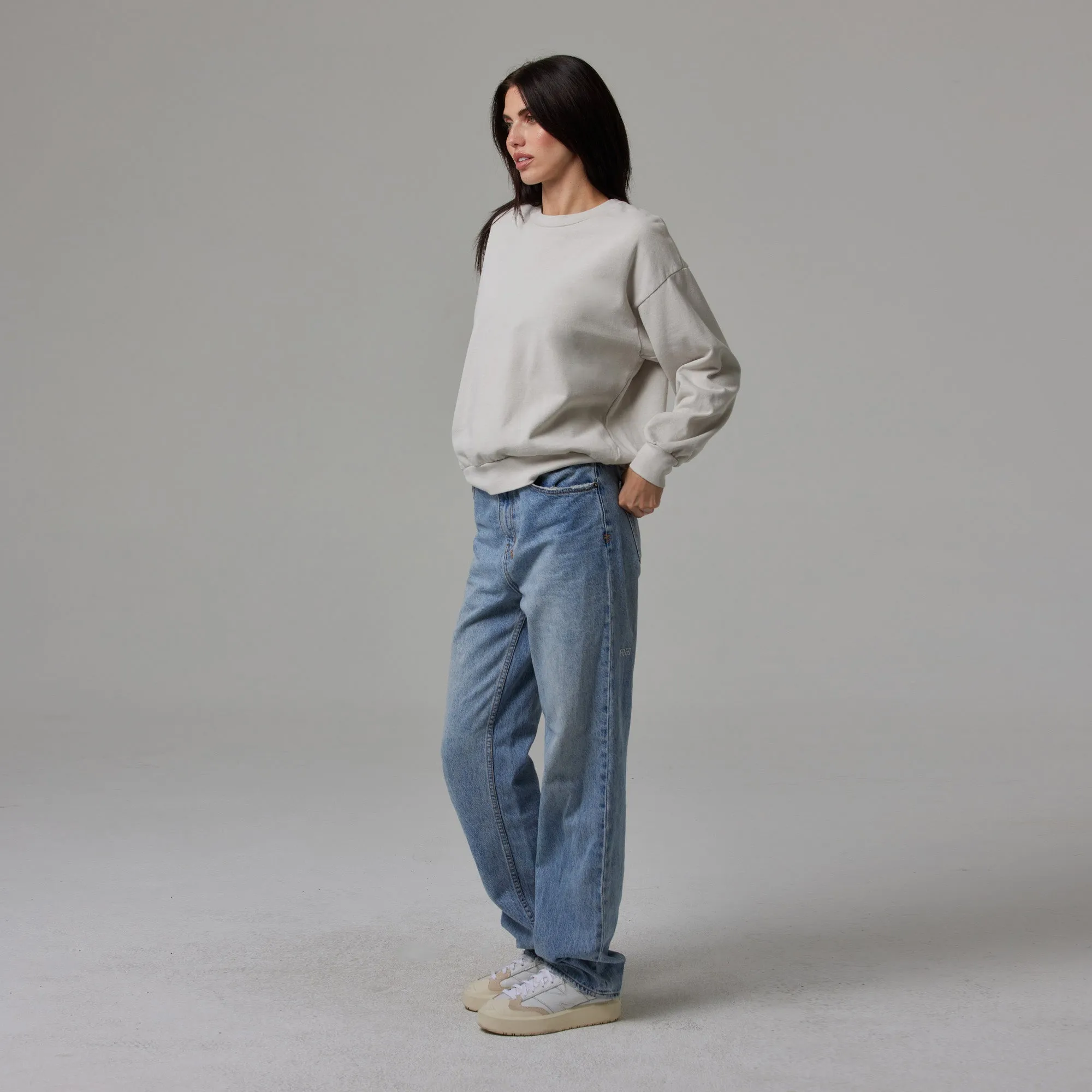 WOMENS SIMPLE LIGHTWEIGHT CREWNECK sold by Talentless product image thumbnail 4