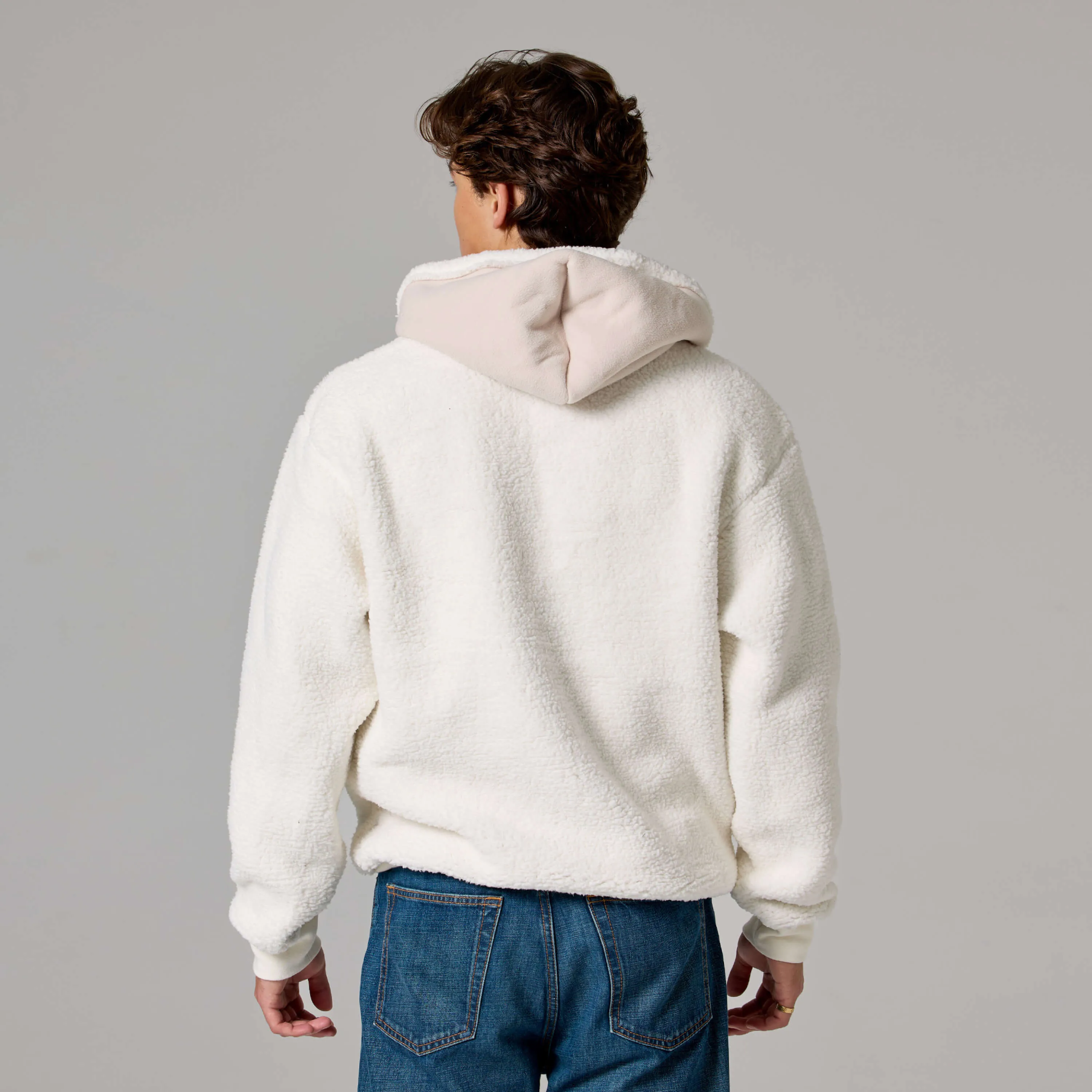 MENS SHERPA HOODIE sold by Talentless product image thumbnail 3