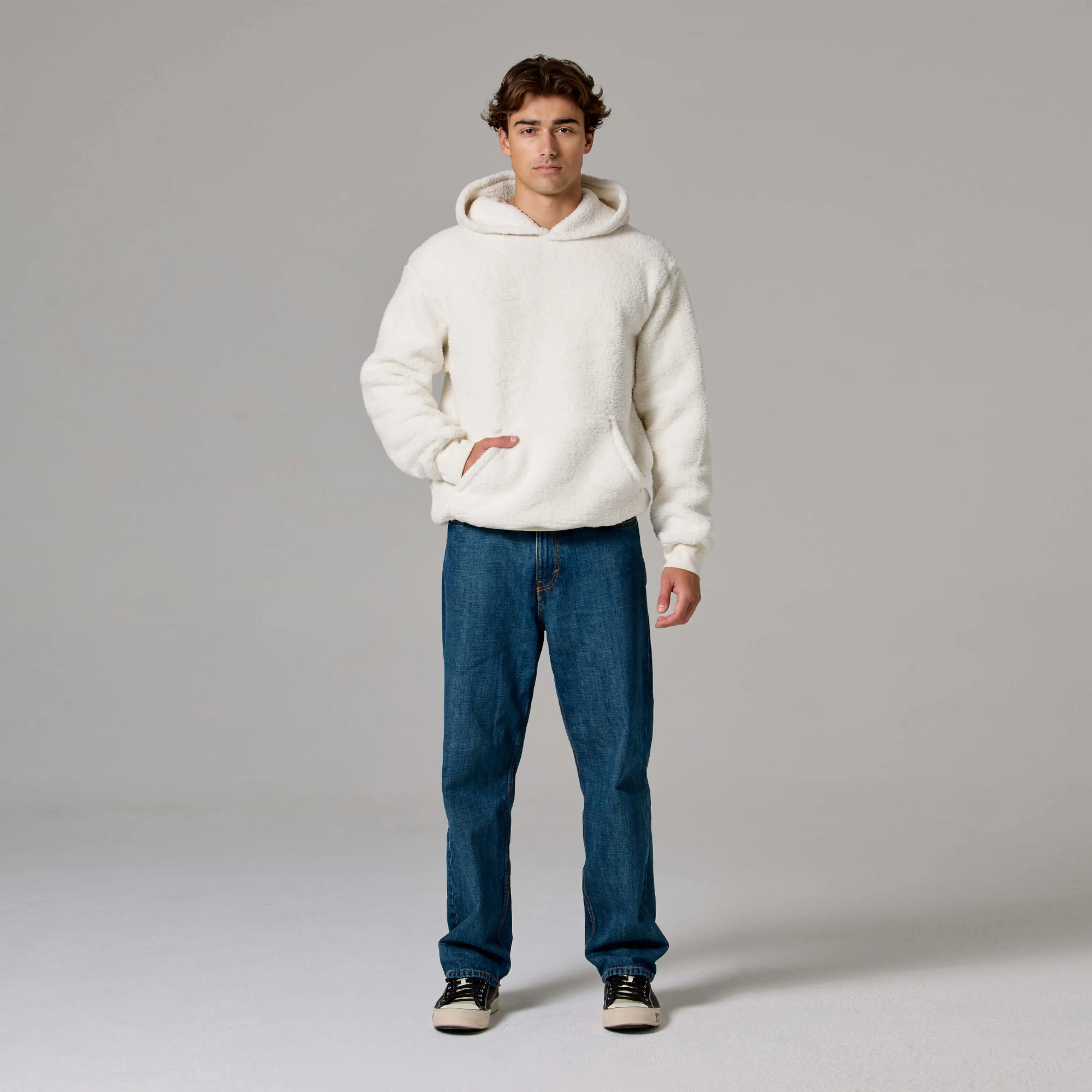 MENS SHERPA HOODIE sold by Talentless product image thumbnail 5