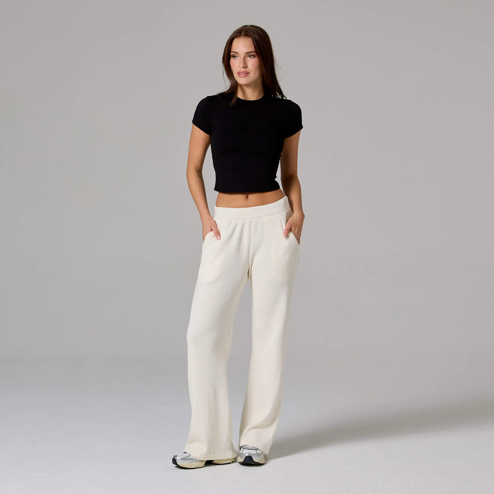 WOMENS WAFFLE LOUNGE PANT sold by Talentless product image thumbnail 4