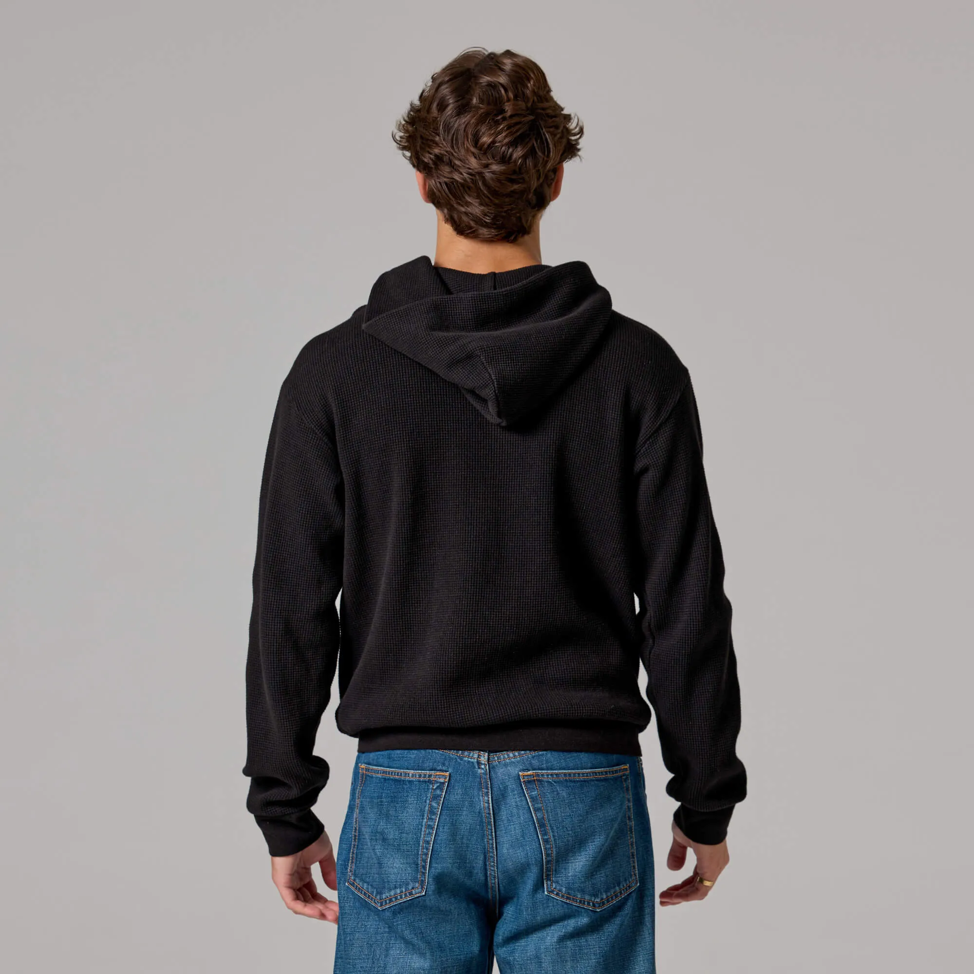 MENS THERMAL HOODIE sold by Talentless product image thumbnail 4