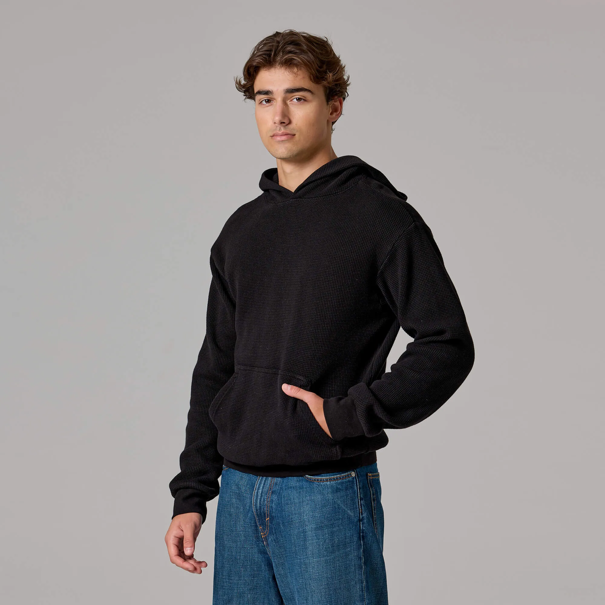 MENS THERMAL HOODIE sold by Talentless product image thumbnail 2