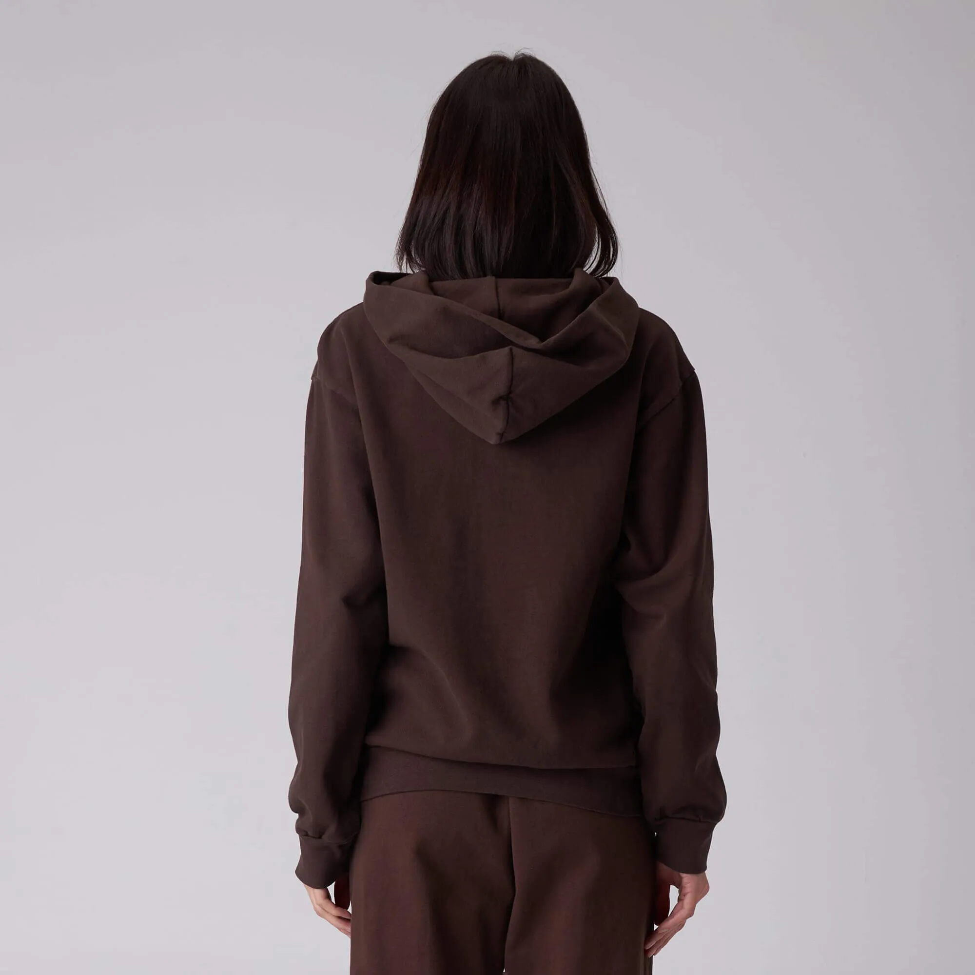 WOMENS SIMPLE LIGHTWEIGHT HOODIE sold by Talentless product image thumbnail 3