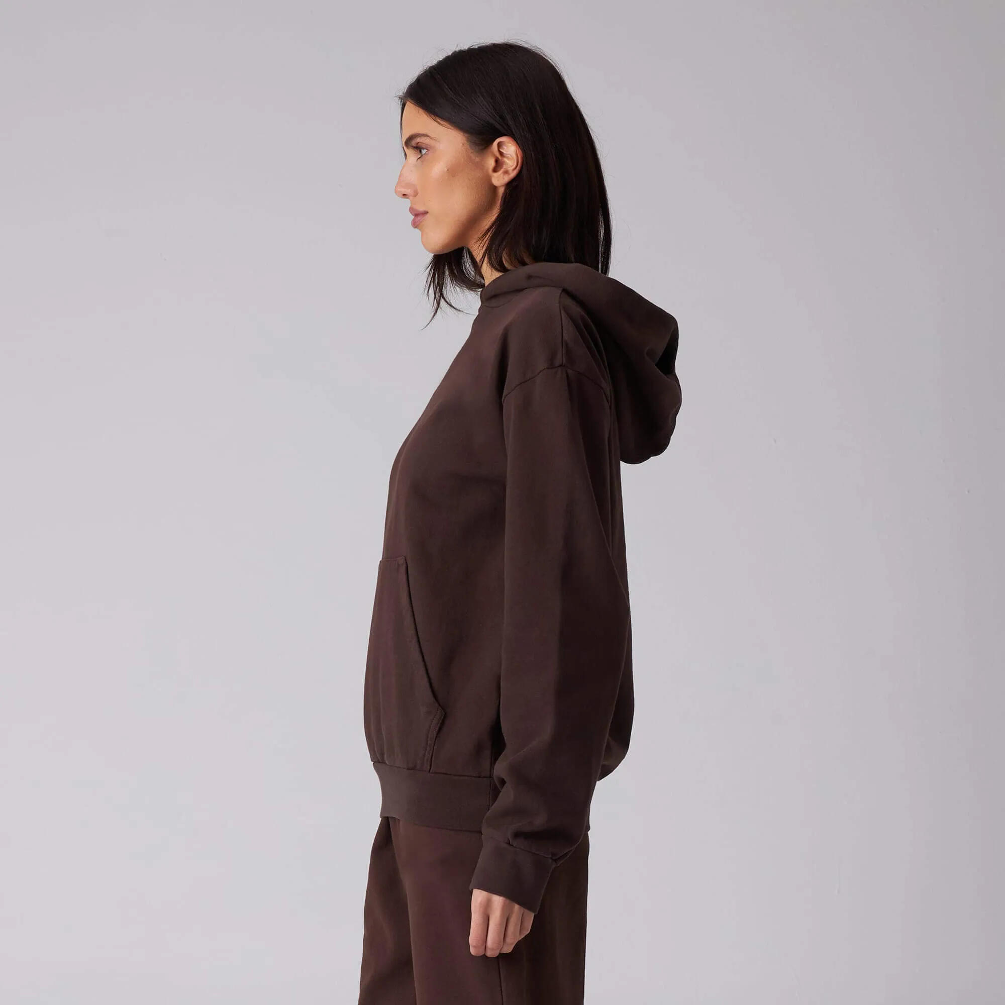 WOMENS SIMPLE LIGHTWEIGHT HOODIE sold by Talentless product image thumbnail 2