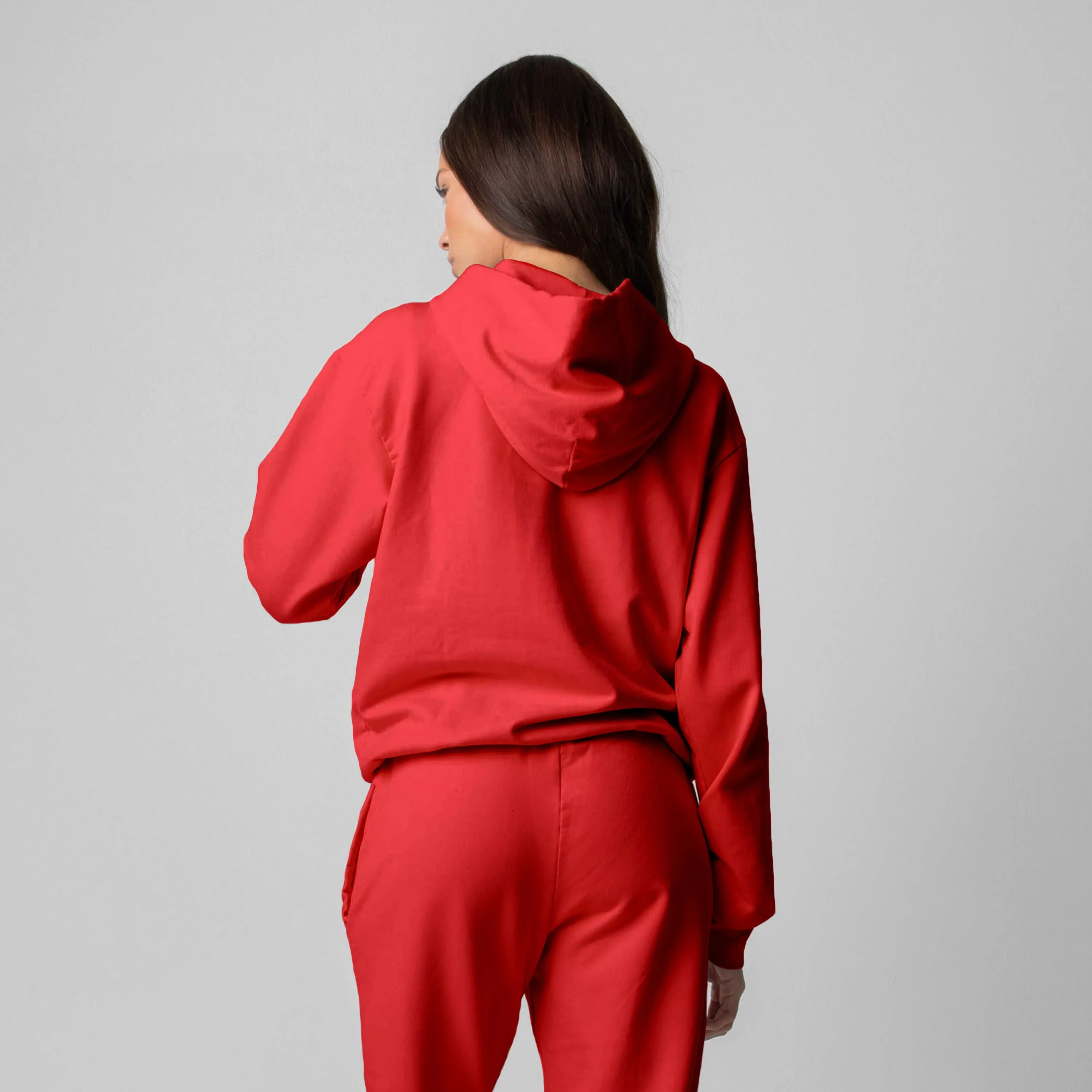WOMENS SIMPLE LIGHTWEIGHT HOODIE sold by Talentless product image thumbnail 3