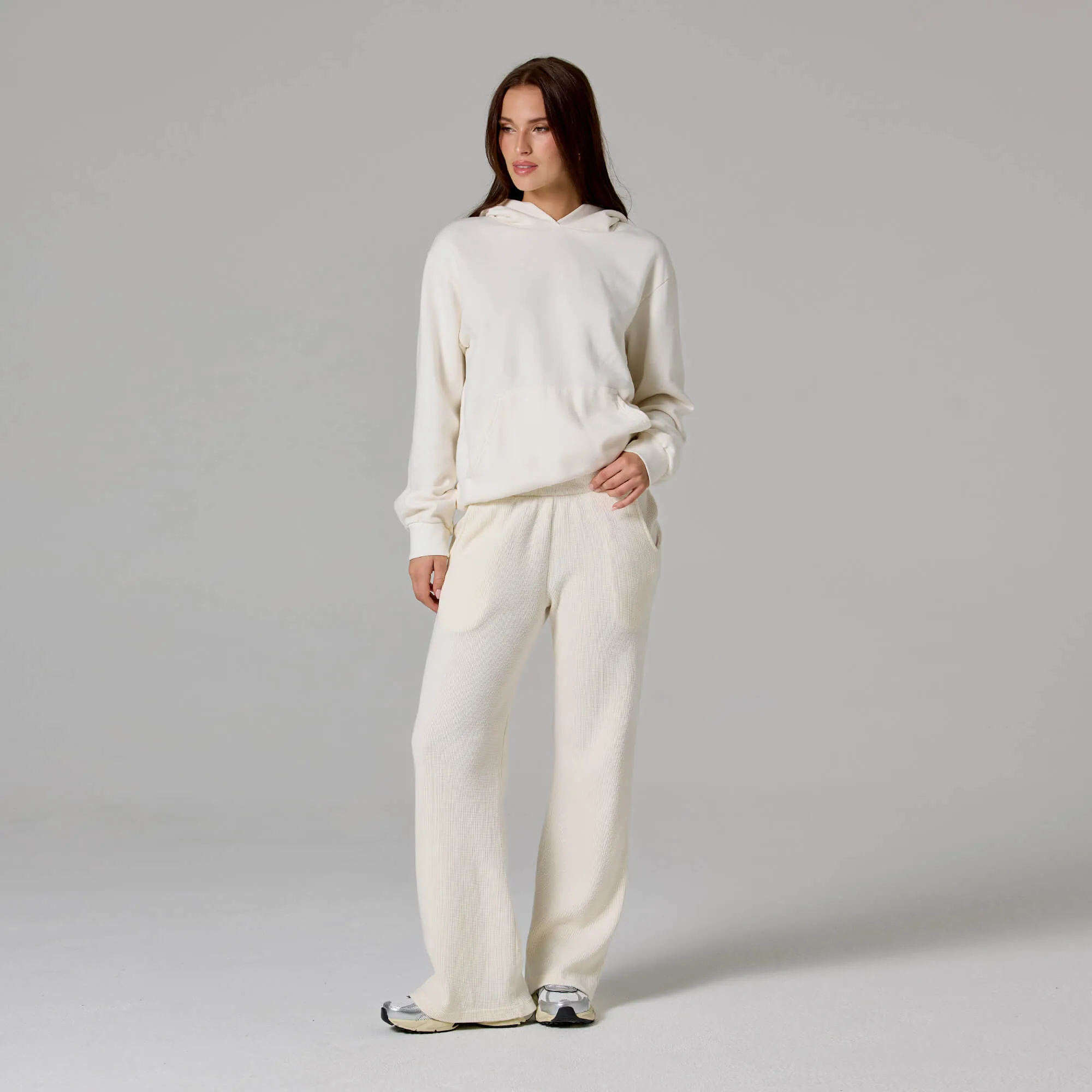 WOMENS SIMPLE LIGHTWEIGHT HOODIE sold by Talentless product image thumbnail 4