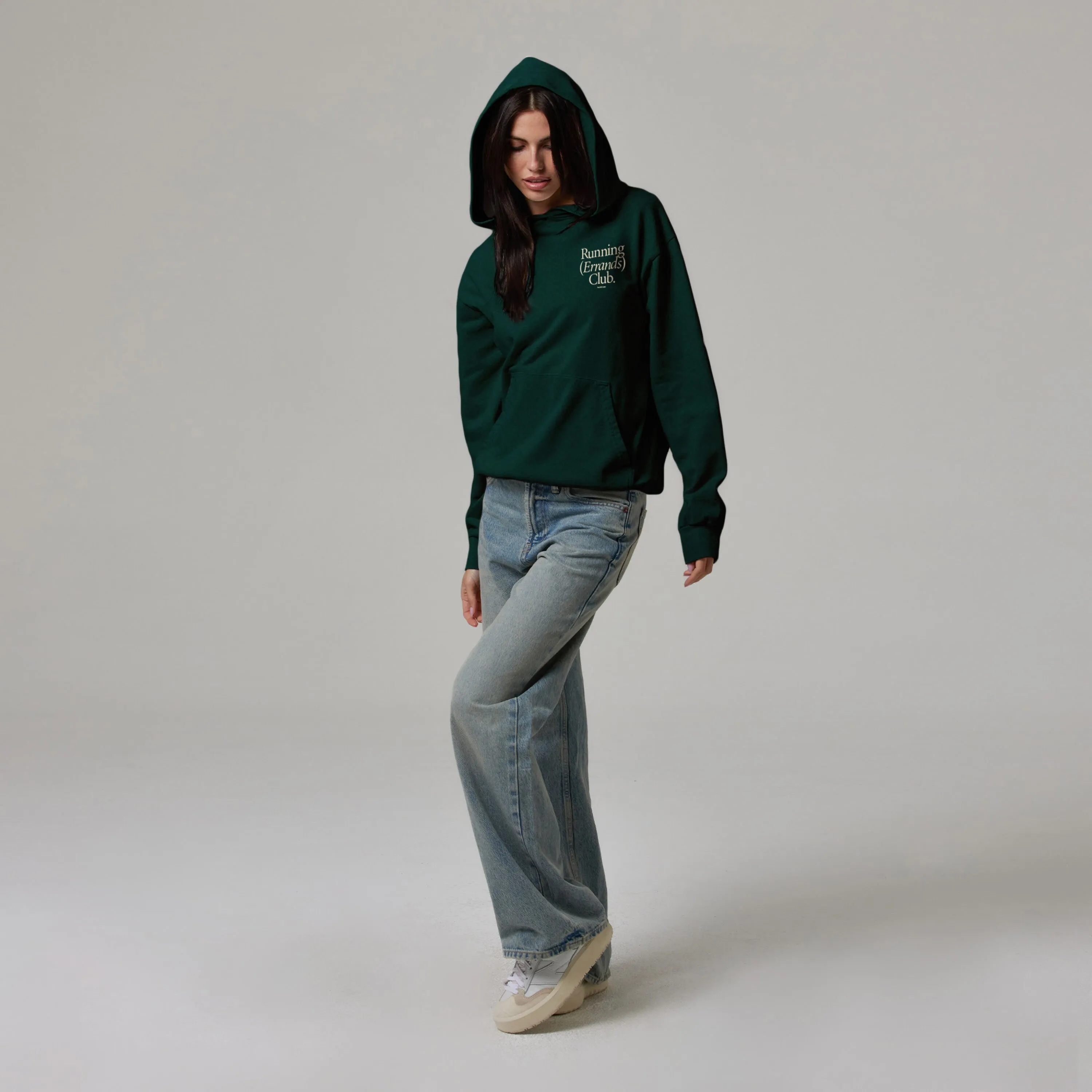 WOMENS RUNNING CLUB HOODIE sold by Talentless product image thumbnail 4