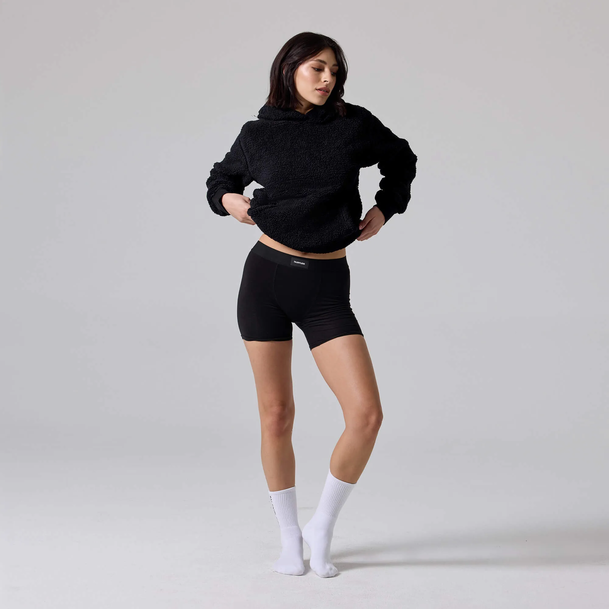 WOMENS SHERPA HOODIE sold by Talentless product image thumbnail 5