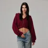 WOMENS ZIP CROP JACKET sold by Talentless