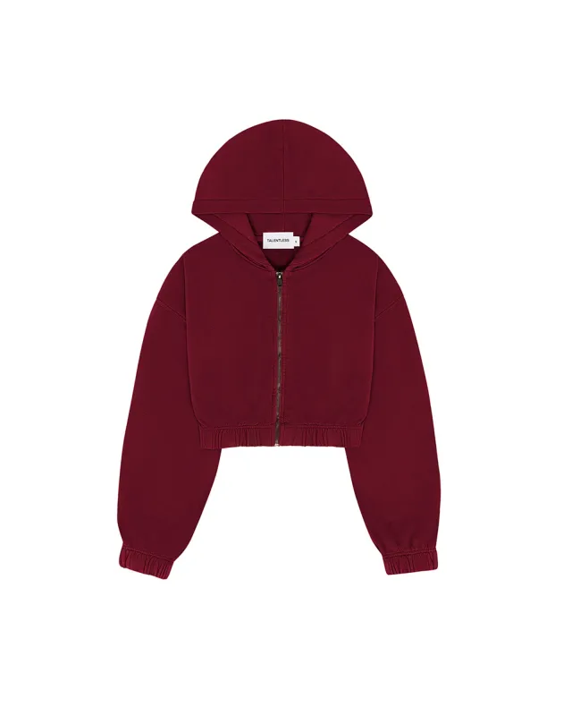 WOMENS ZIP CROP JACKET sold by Talentless