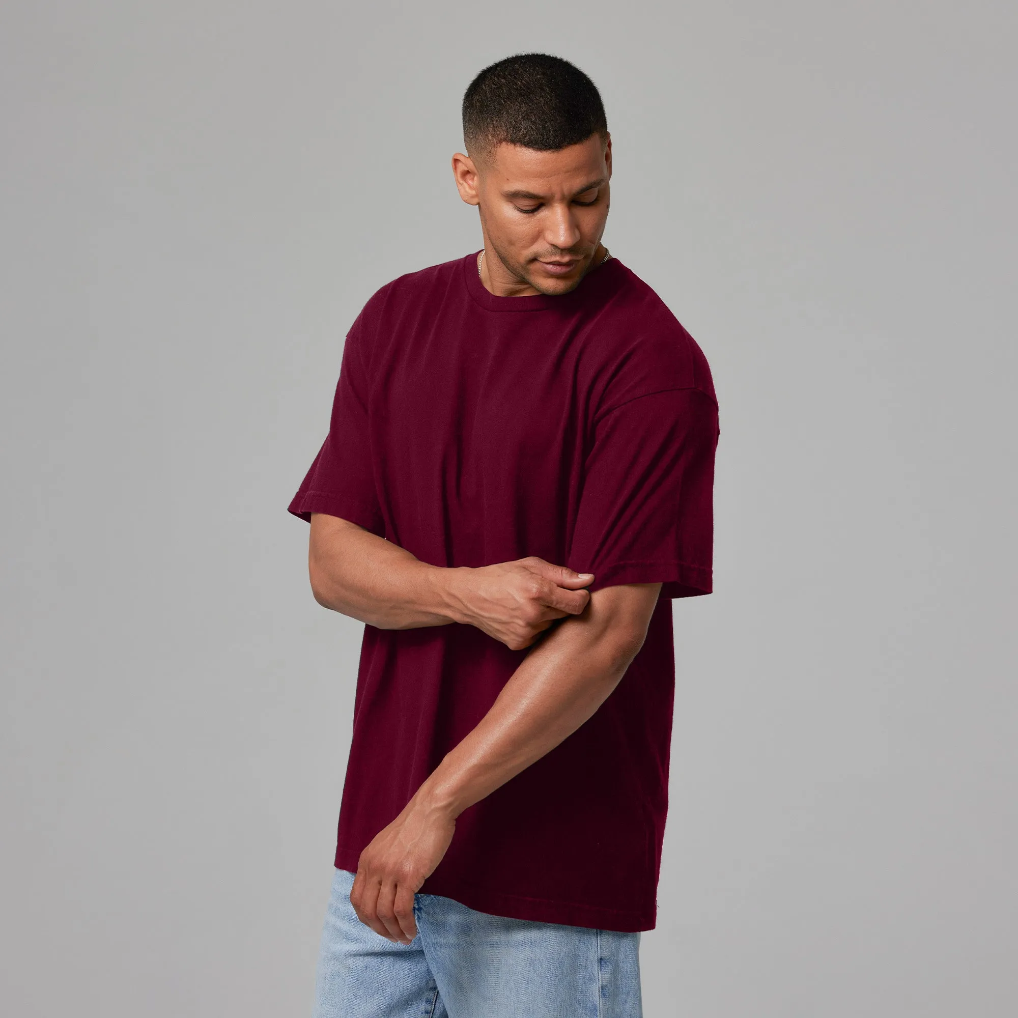 MENS DROP SHOULDER TEE sold by Talentless product image thumbnail 2