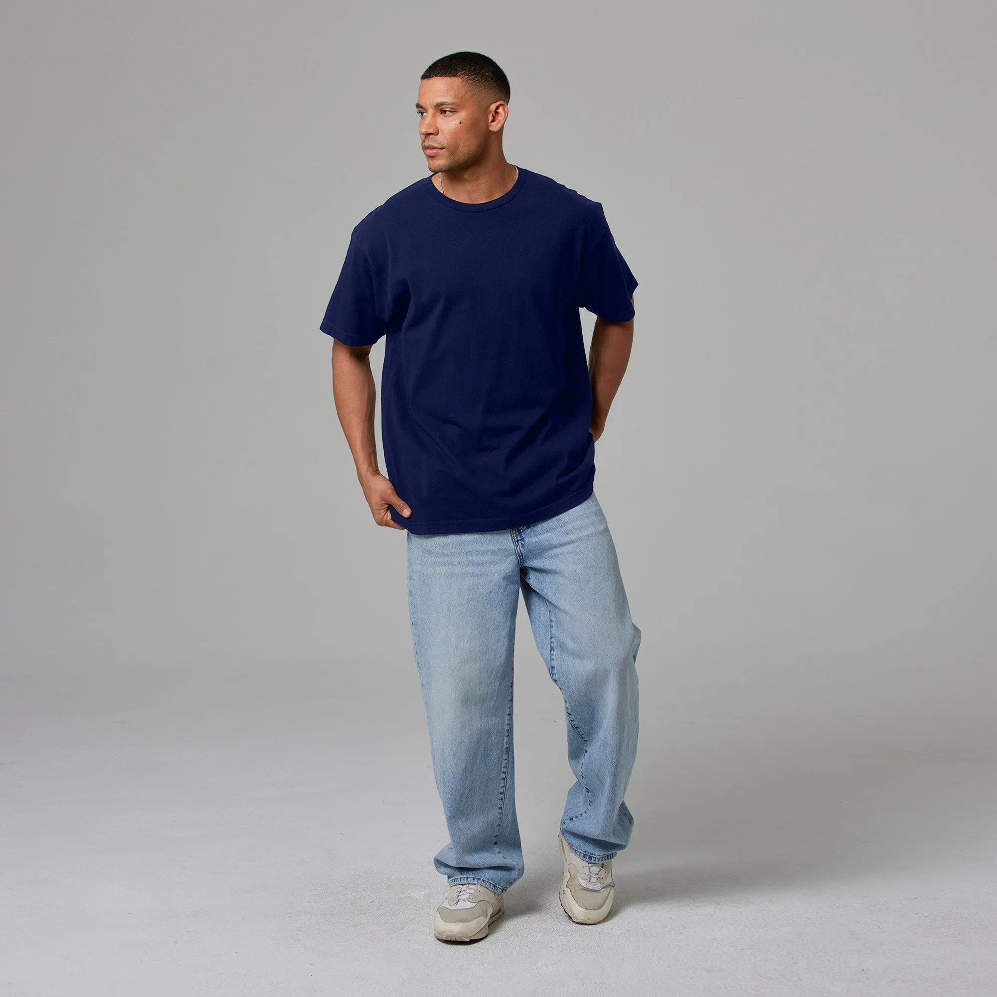 MENS DROP SHOULDER TEE sold by Talentless product image thumbnail 5