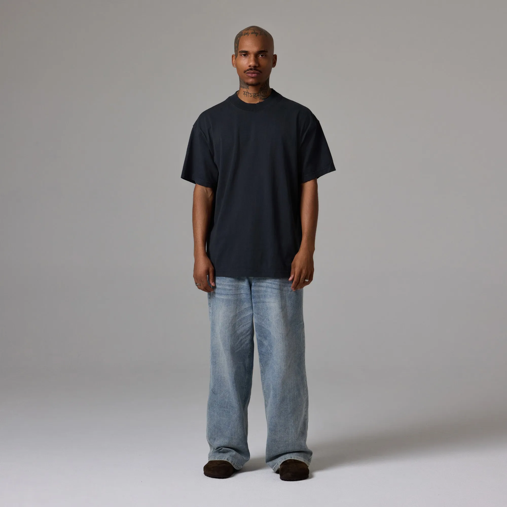 MENS MOCK NECK TEE sold by Talentless product image thumbnail 3