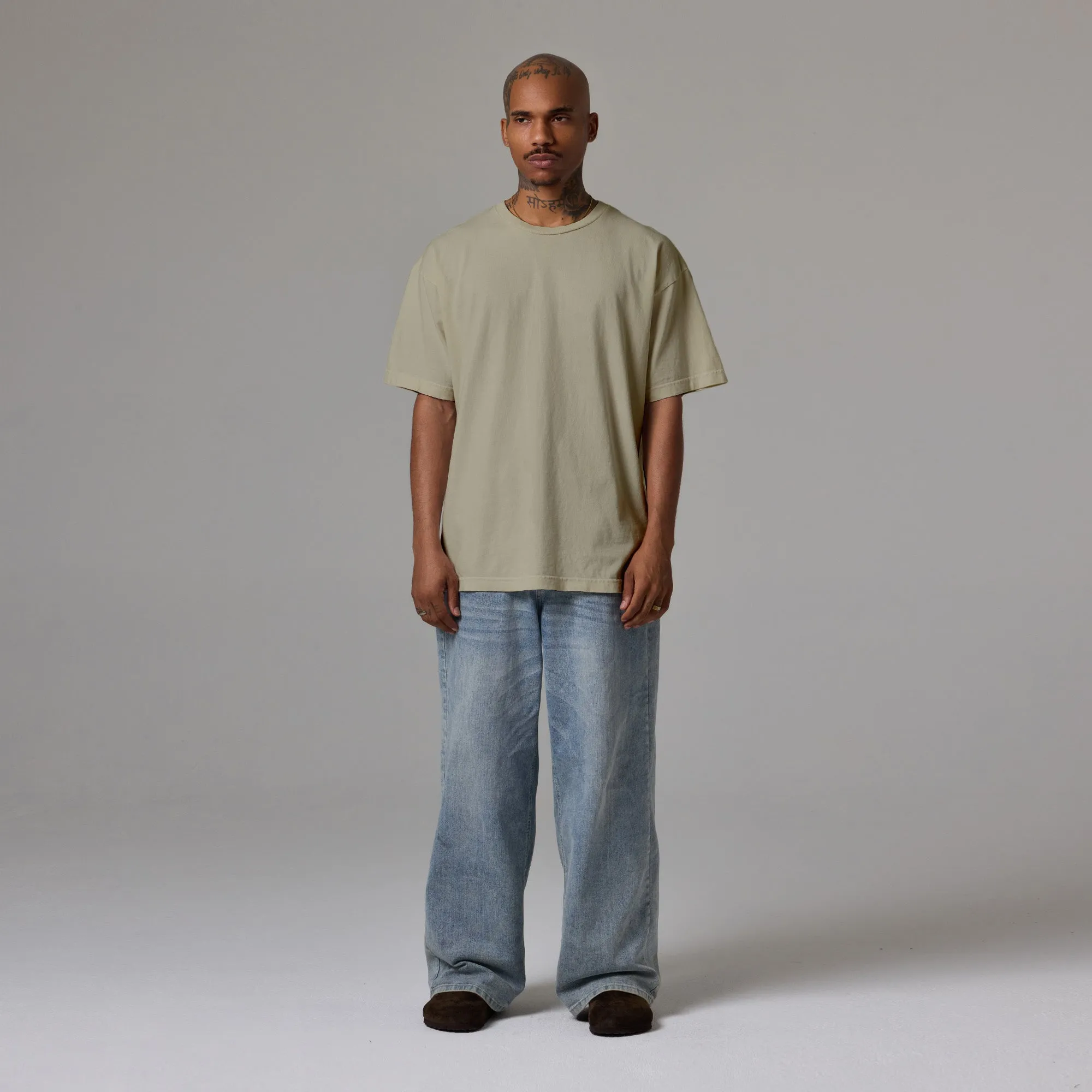 MENS DROP SHOULDER TEE sold by Talentless product image thumbnail 3