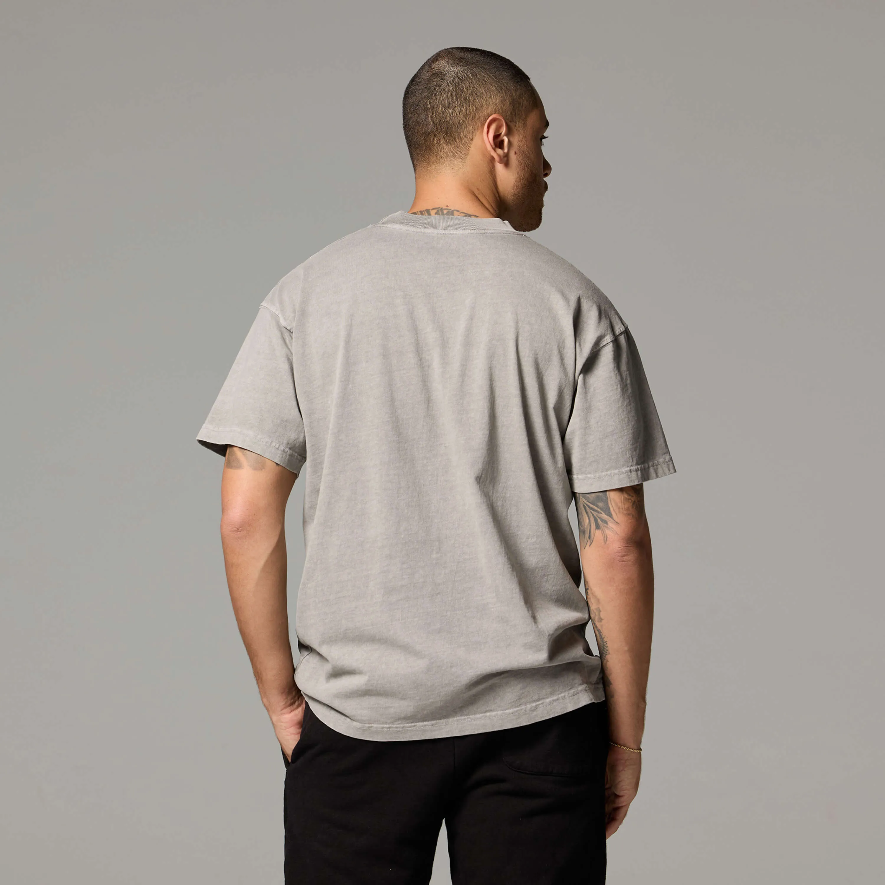 MENS MOCK NECK TEE sold by Talentless product image thumbnail 2